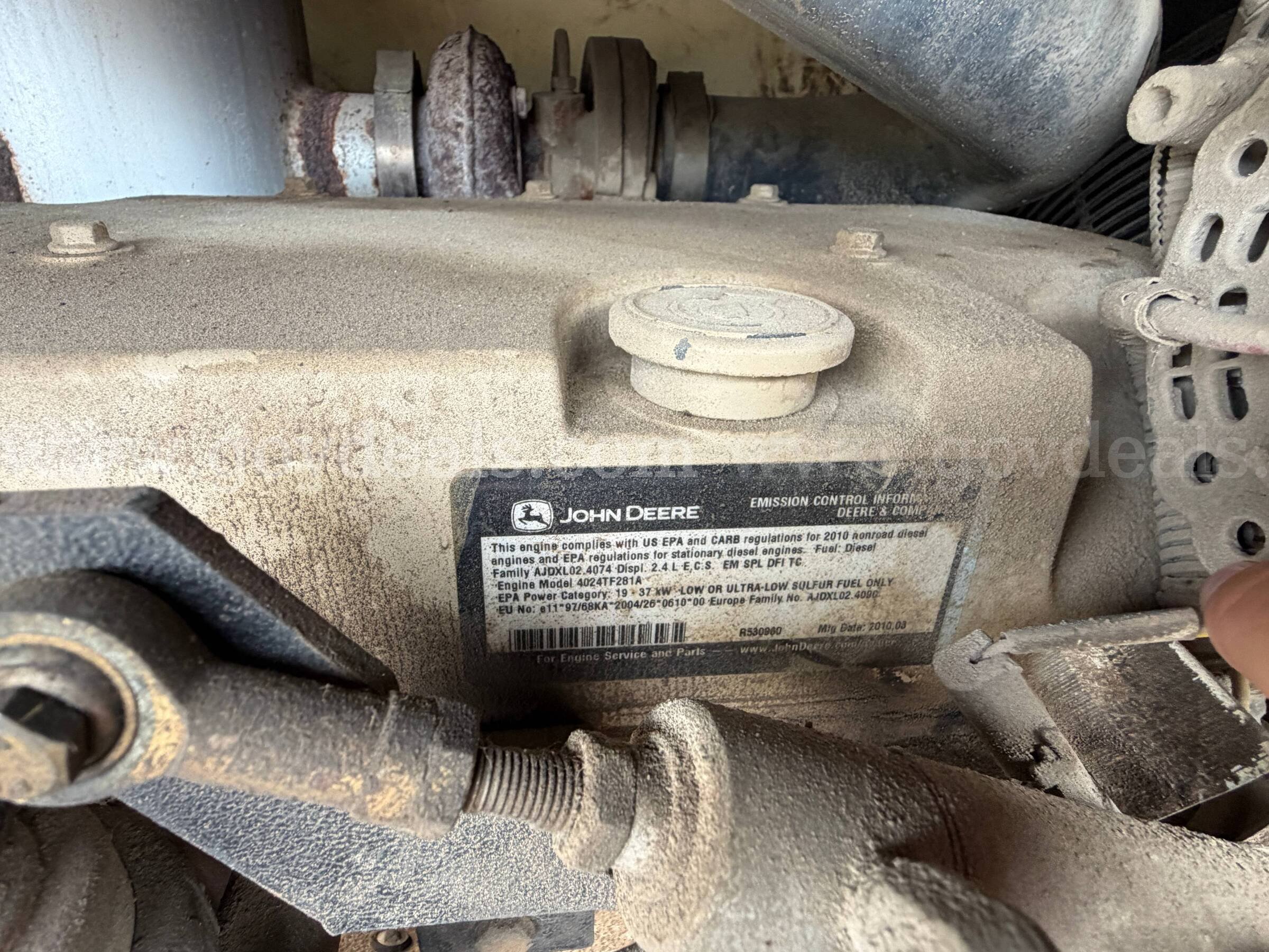 Ingersoll Rand Trailer Compressor John Deere/4024T Ingersoll Rand 4024T Government Surplus Auction - Photo #6