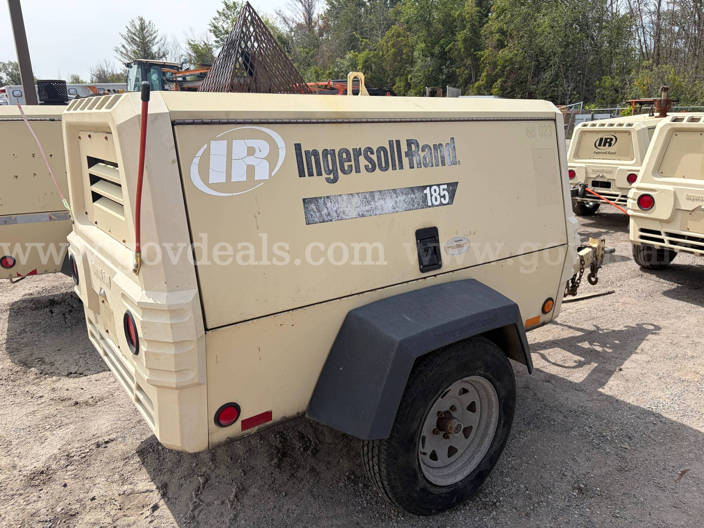 Ingersoll Rand Trailer Compressor John Deere/4024T