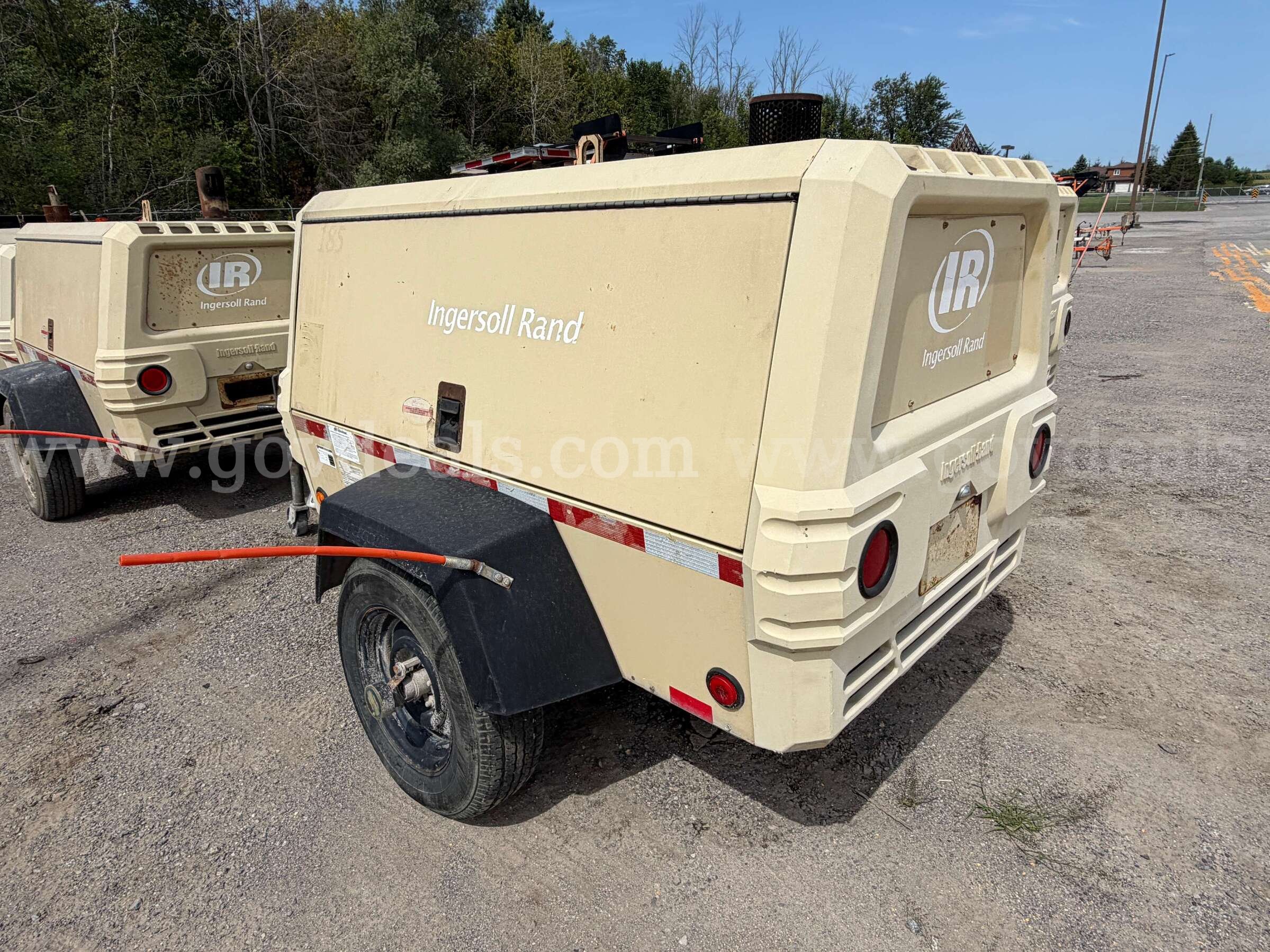 Ingersoll Rand Trailer Compressor John Deere/4024T