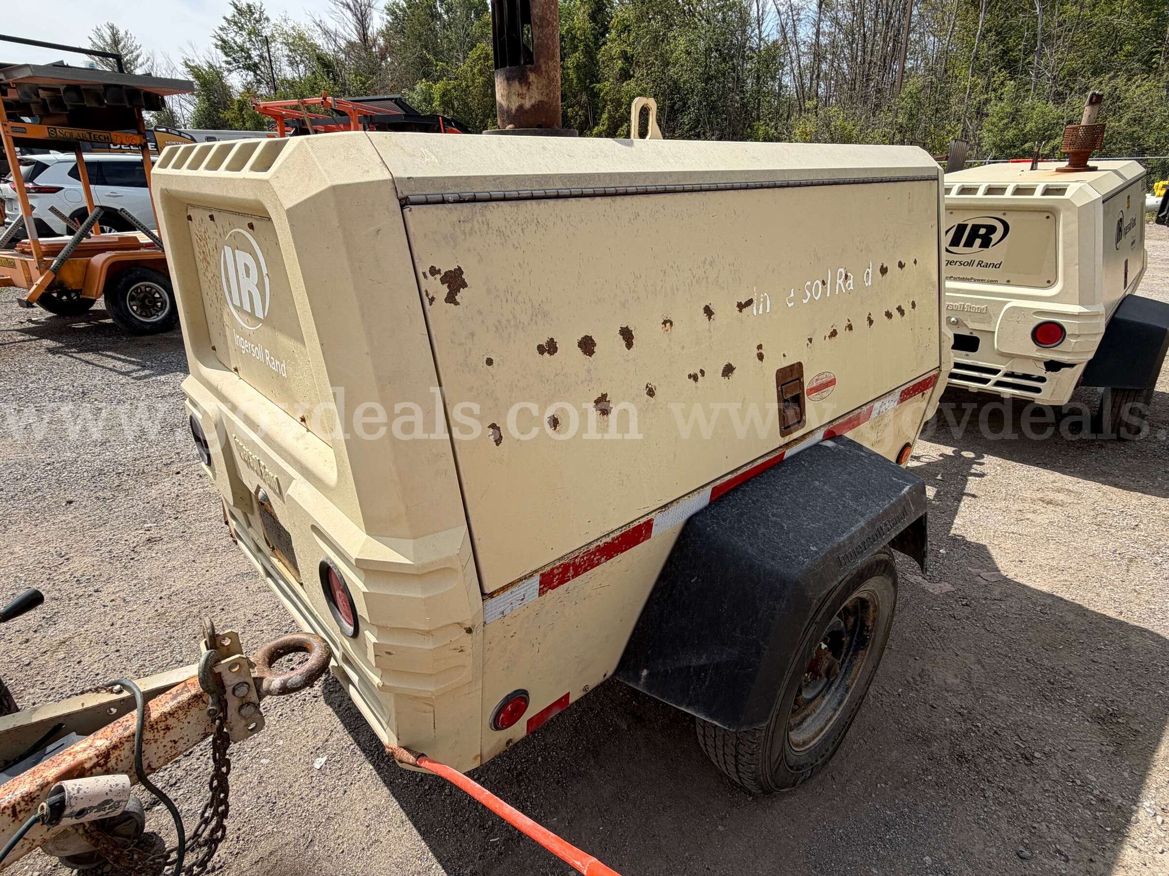 Ingersoll Rand Trailer Compressor John Deere/4024T
