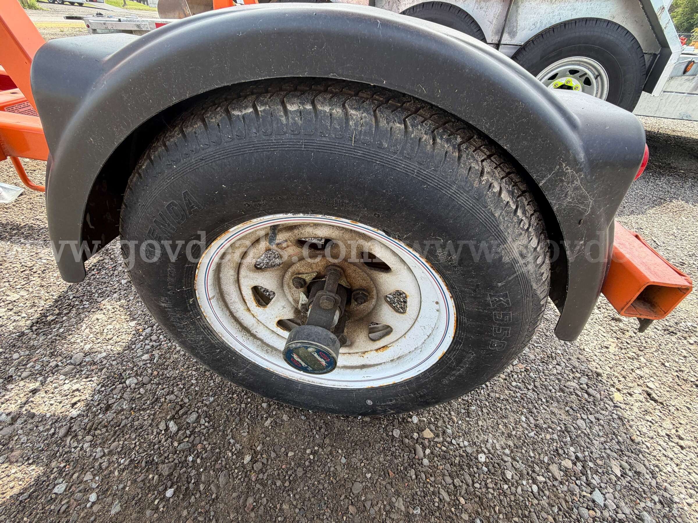 Arrow Board Traffic Trailer Folding Display WANCO INC. WTSP Government Surplus Auction - Photo #4