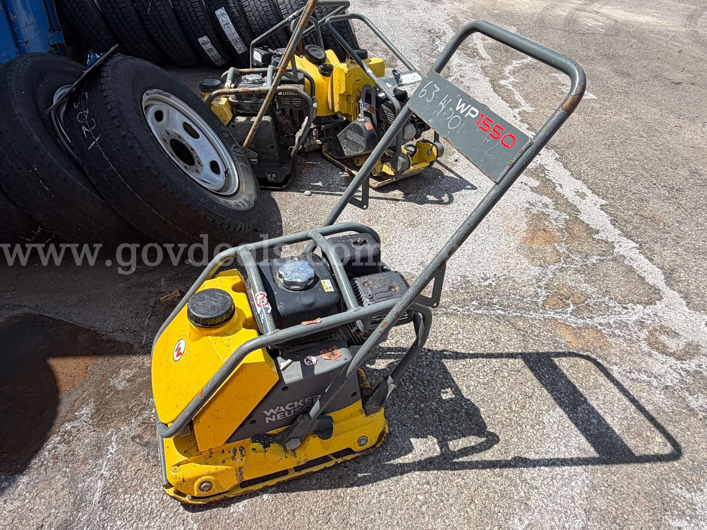 Wacker Neuson Vibroplate WP1550 Tamper