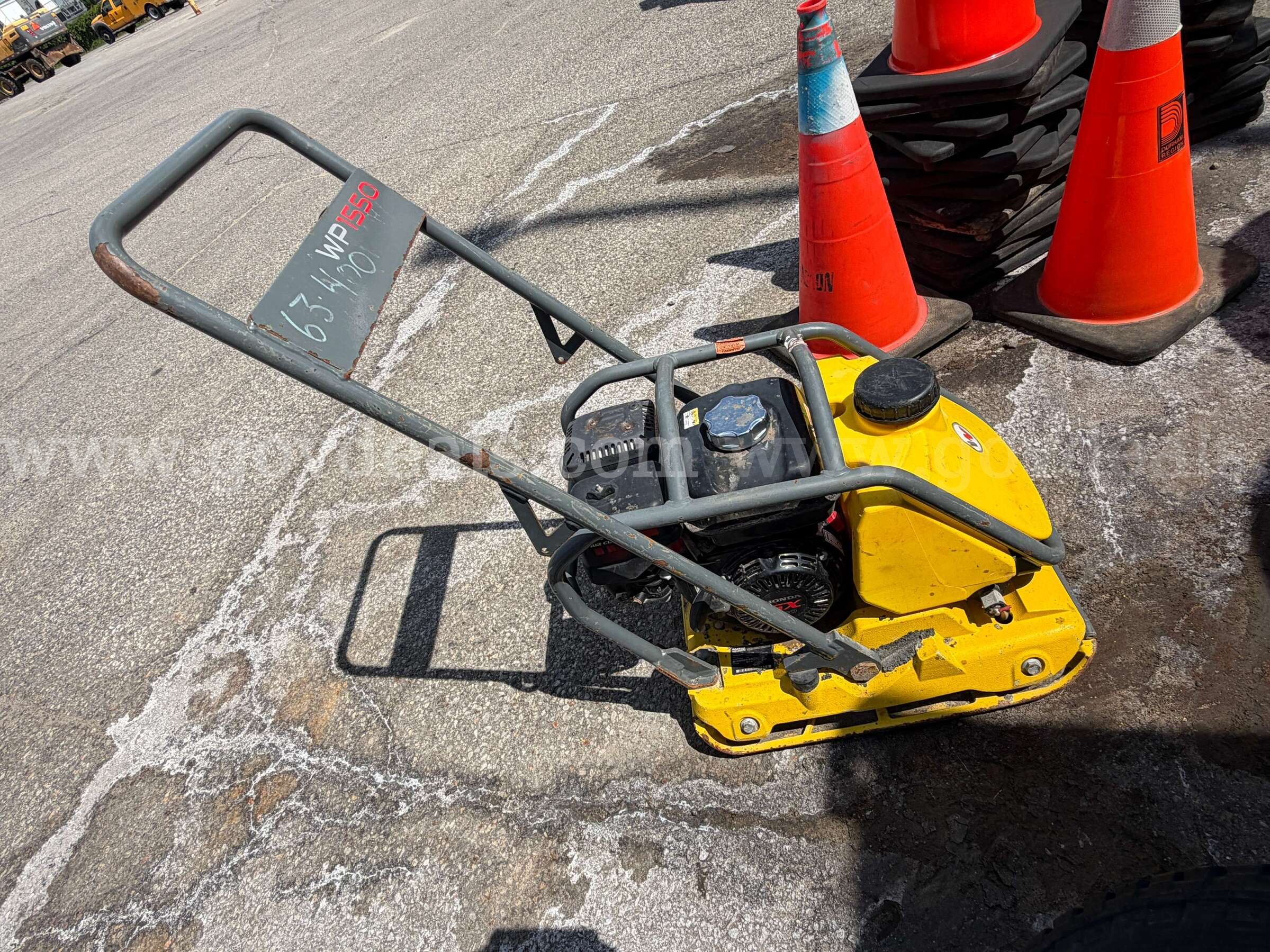 Wacker Neuson Vibroplate WP1550 Tamper Wacker Neuson WP1550 Government Surplus Auction - Photo #2