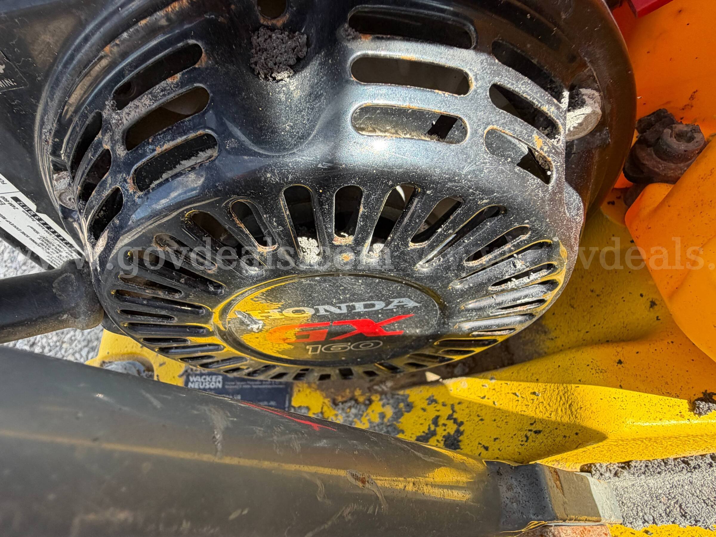 Wacker Neuson Vibroplate WP1550 Tamper Wacker Neuson WP1550 Government Surplus Auction - Photo #3