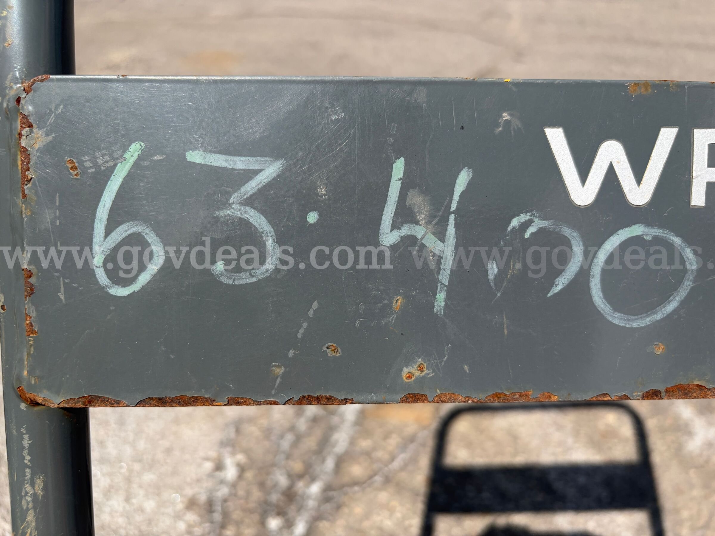 Wacker Neuson Vibroplate WP1550 Tamper Wacker Neuson WP1550 Government Surplus Auction - Photo #4