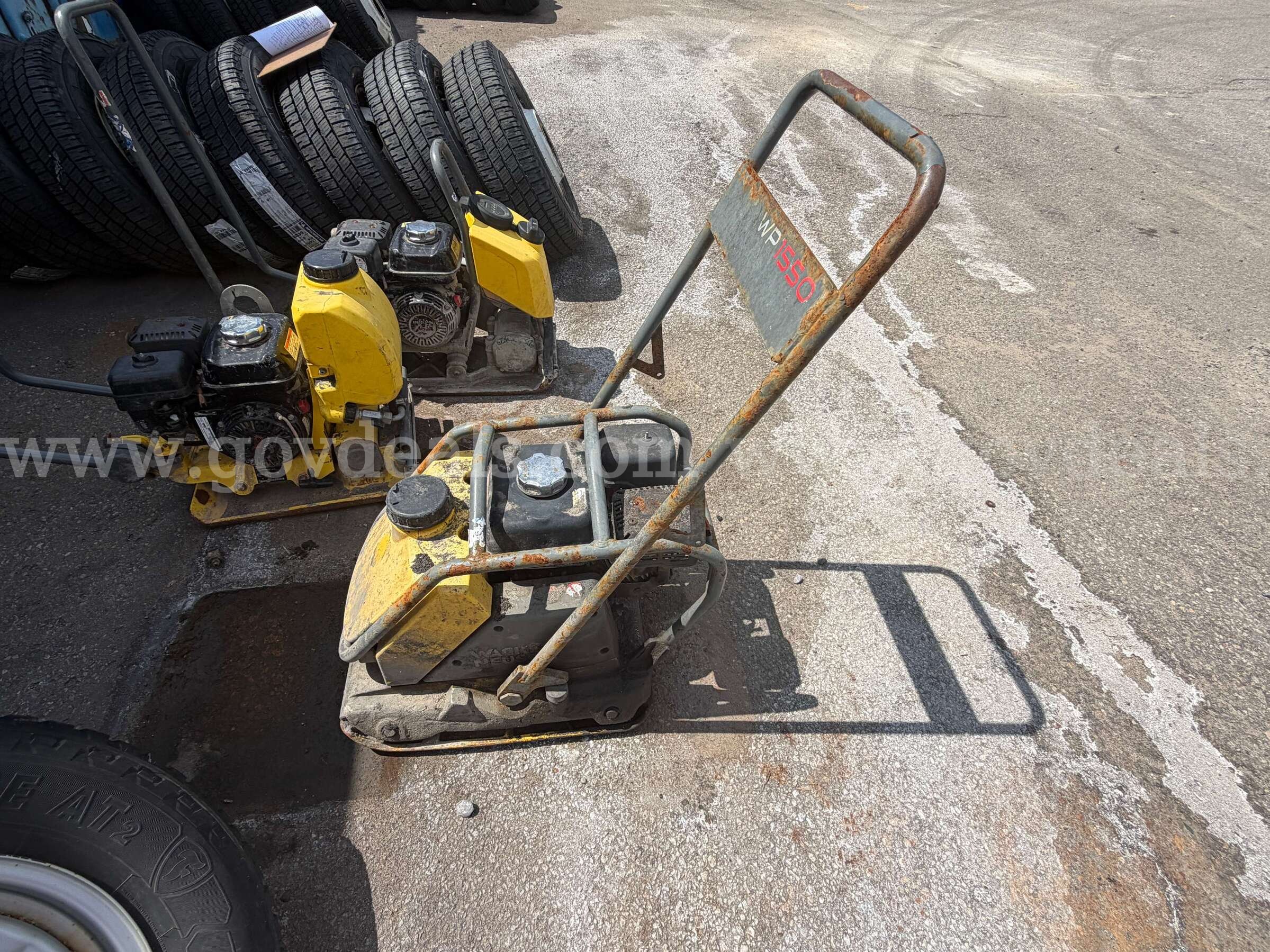 Wacker Neuson Vibroplaten WP1500 Tamper Wacker Neuson WP1500 Government Surplus Auction - Photo #2