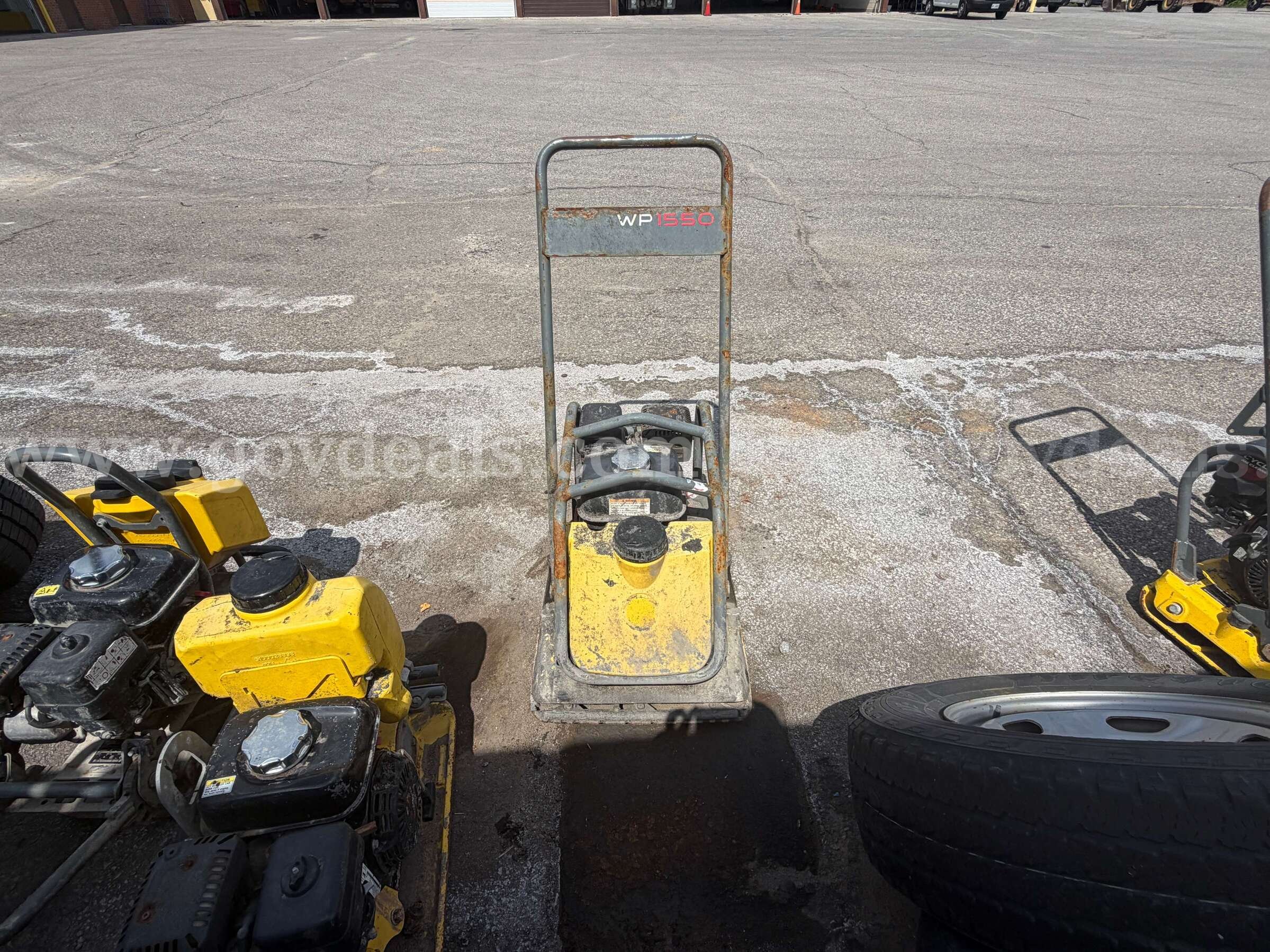 Wacker Neuson Vibroplaten WP1500 Tamper Wacker Neuson WP1500 Government Surplus Auction - Photo #3