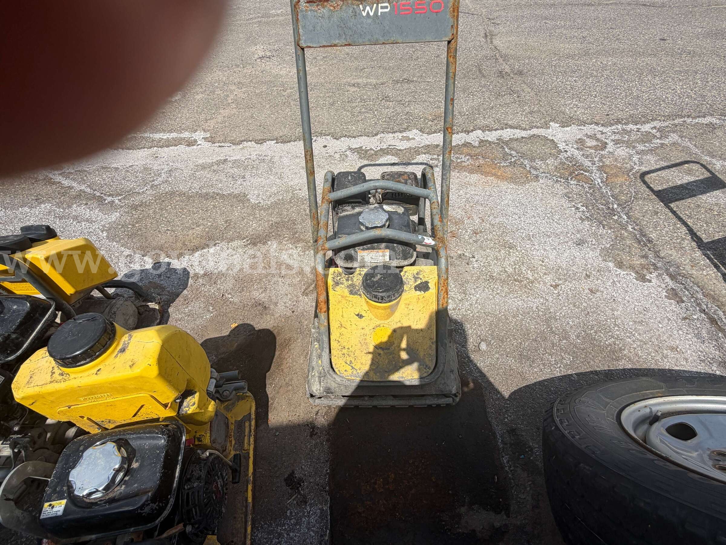 Wacker Neuson Vibroplaten WP1500 Tamper Wacker Neuson WP1500 Government Surplus Auction - Photo #5