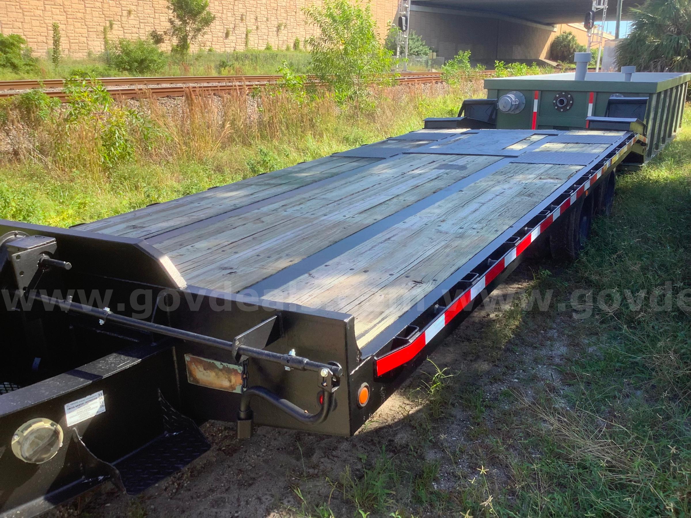 Winston Model AP22025AL 22.5 Ton Dual Tandem Trailer