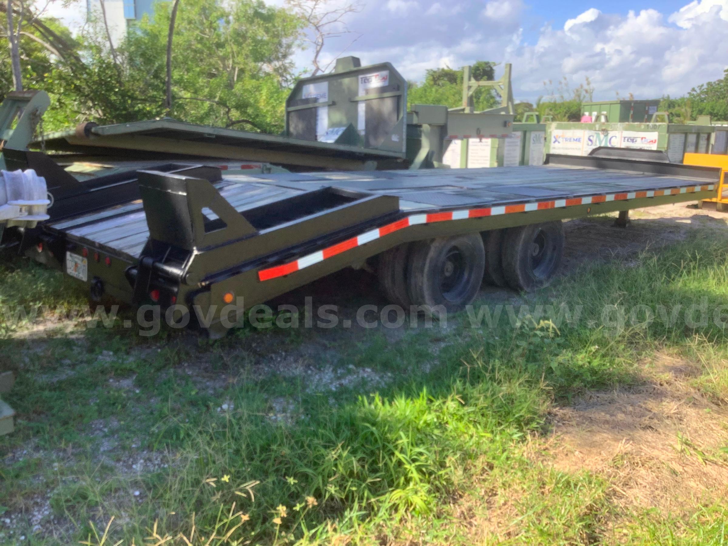 Winston Model AP22025AL 22.5 Ton Dual Tandem Trailer Winston Trailers AP22025AL Government Surplus Auction - Photo #5