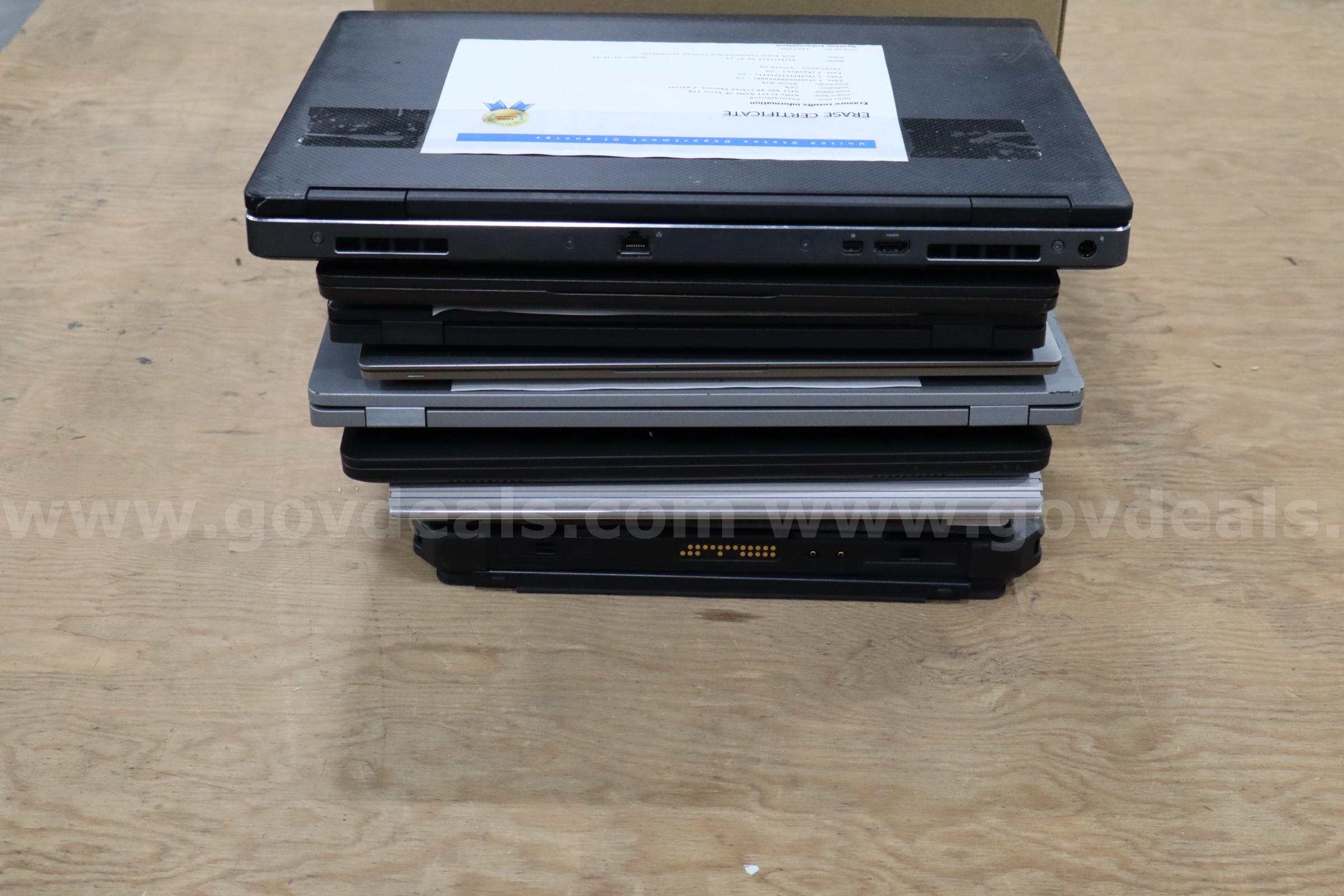 Lot = Various Laptop/Tablets (Qty 8)   Government Surplus Auction - Primary Photo