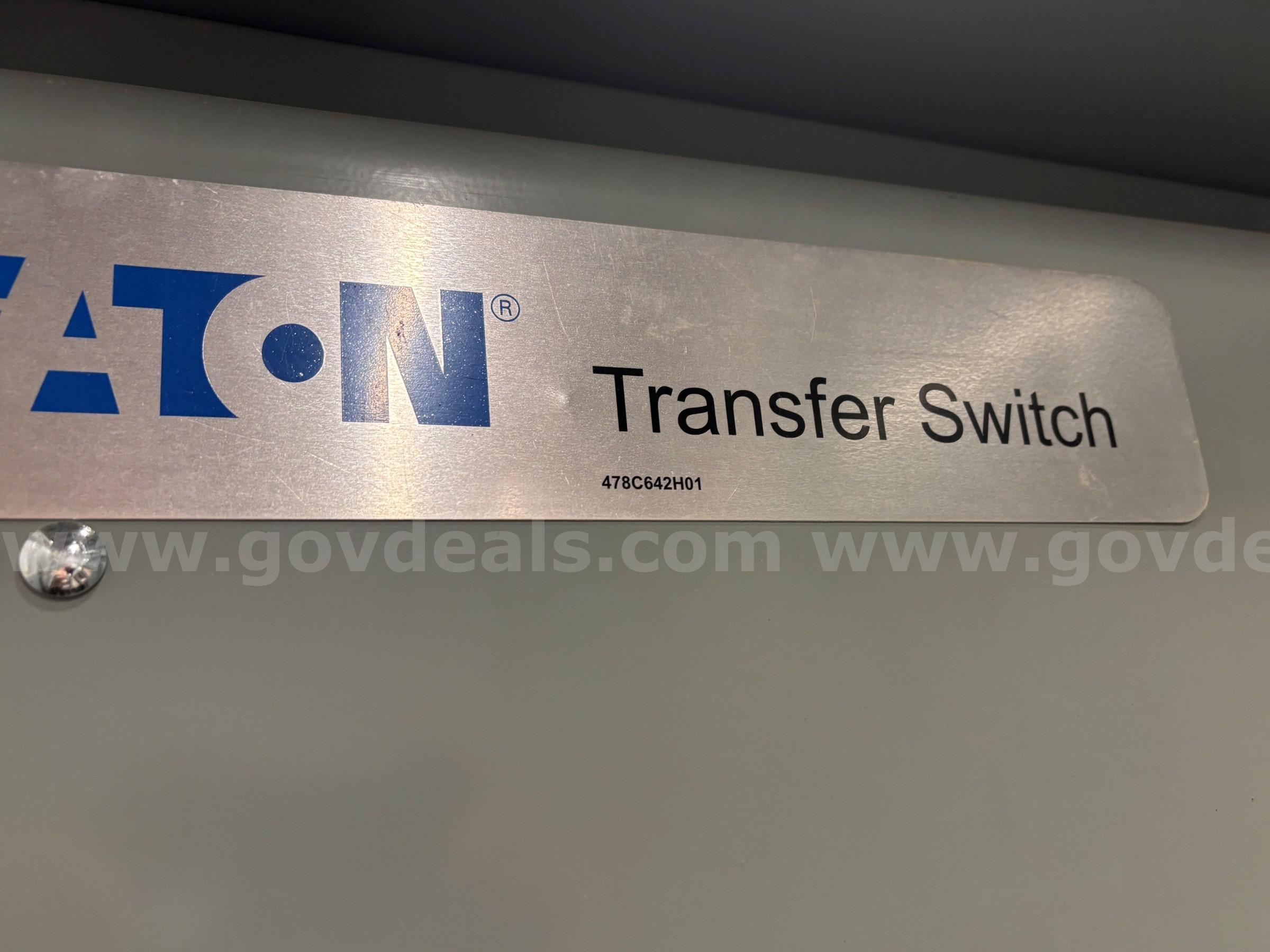 Eaton 1200A Automatic Transfer Switch Eaton 1200A Government Surplus Auction - Photo #5