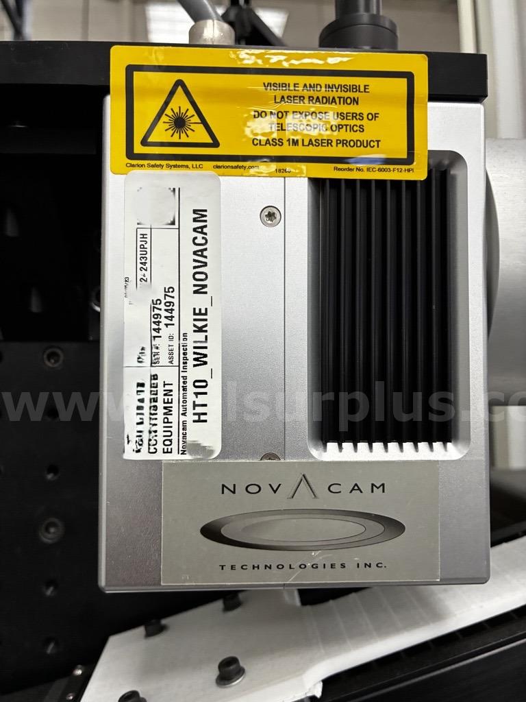 Novacam 3D Laser Inspection System Novacam Ht10 Government Surplus Auction - Photo #4