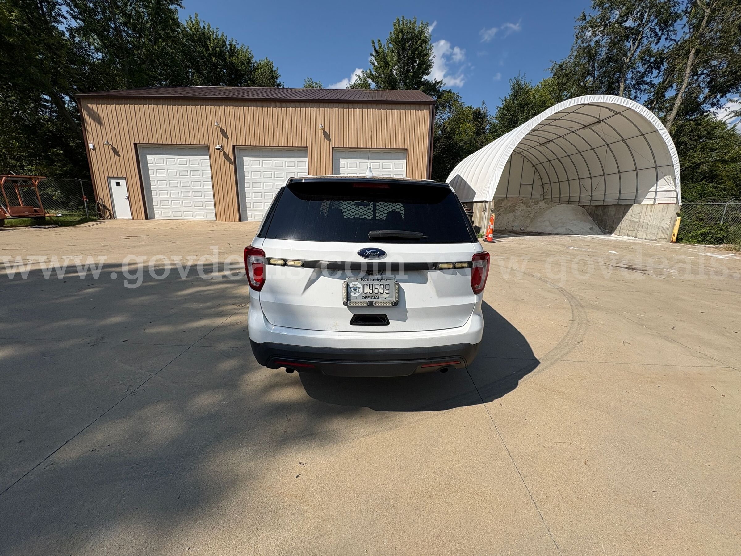 2017 Ford Explorer Police 4WD Ford Explorer Government Surplus Auction - Photo #3