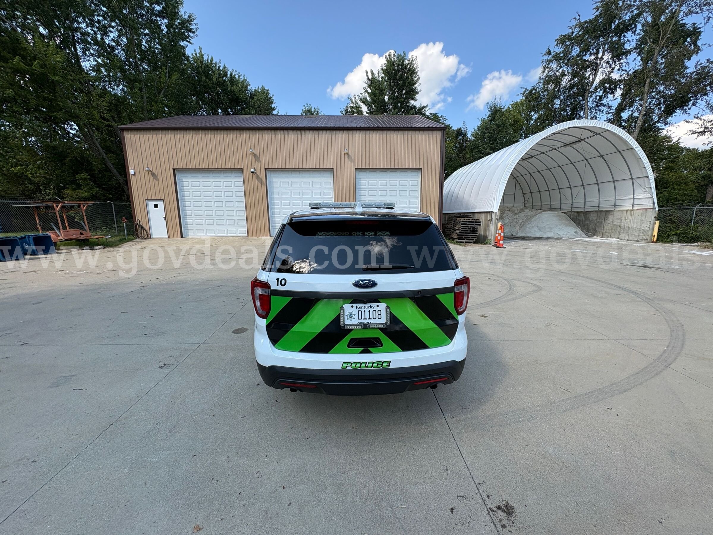 2017 Ford Explorer Police 4WD Ford Explorer Government Surplus Auction - Photo #3
