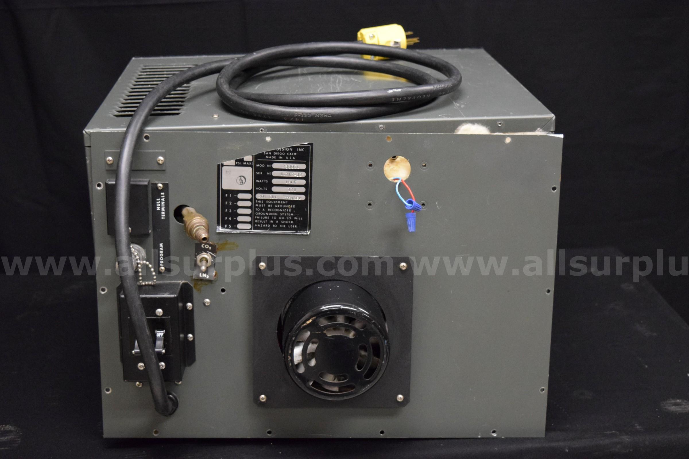 Delta 2300 CL Environmental Chamber Delta 2300 Government Surplus Auction - Photo #5