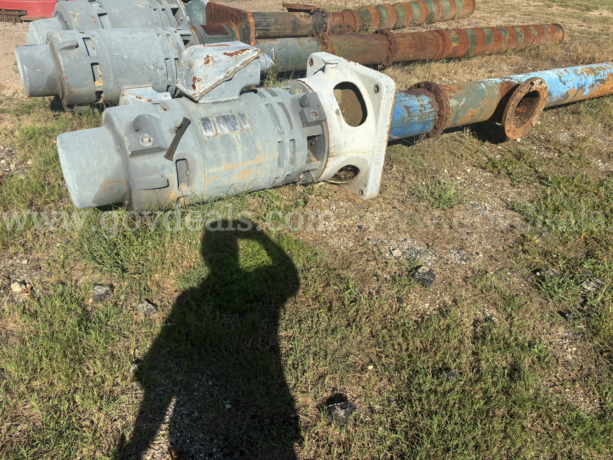 High Service Pump from water filter plant