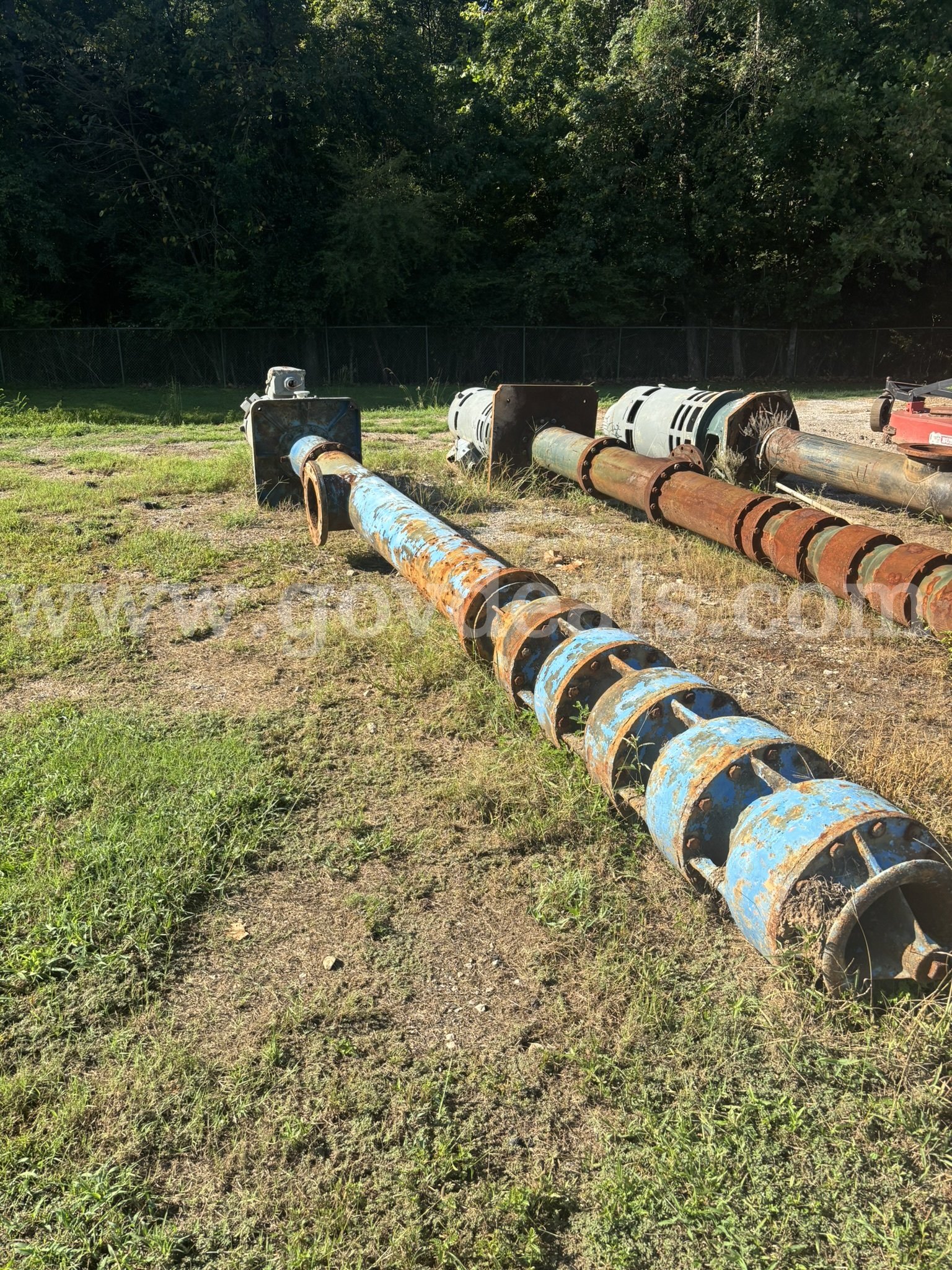 High Service Pump from water filter plant GE/ peerless 5K6287XG597 Government Surplus Auction - Photo #2