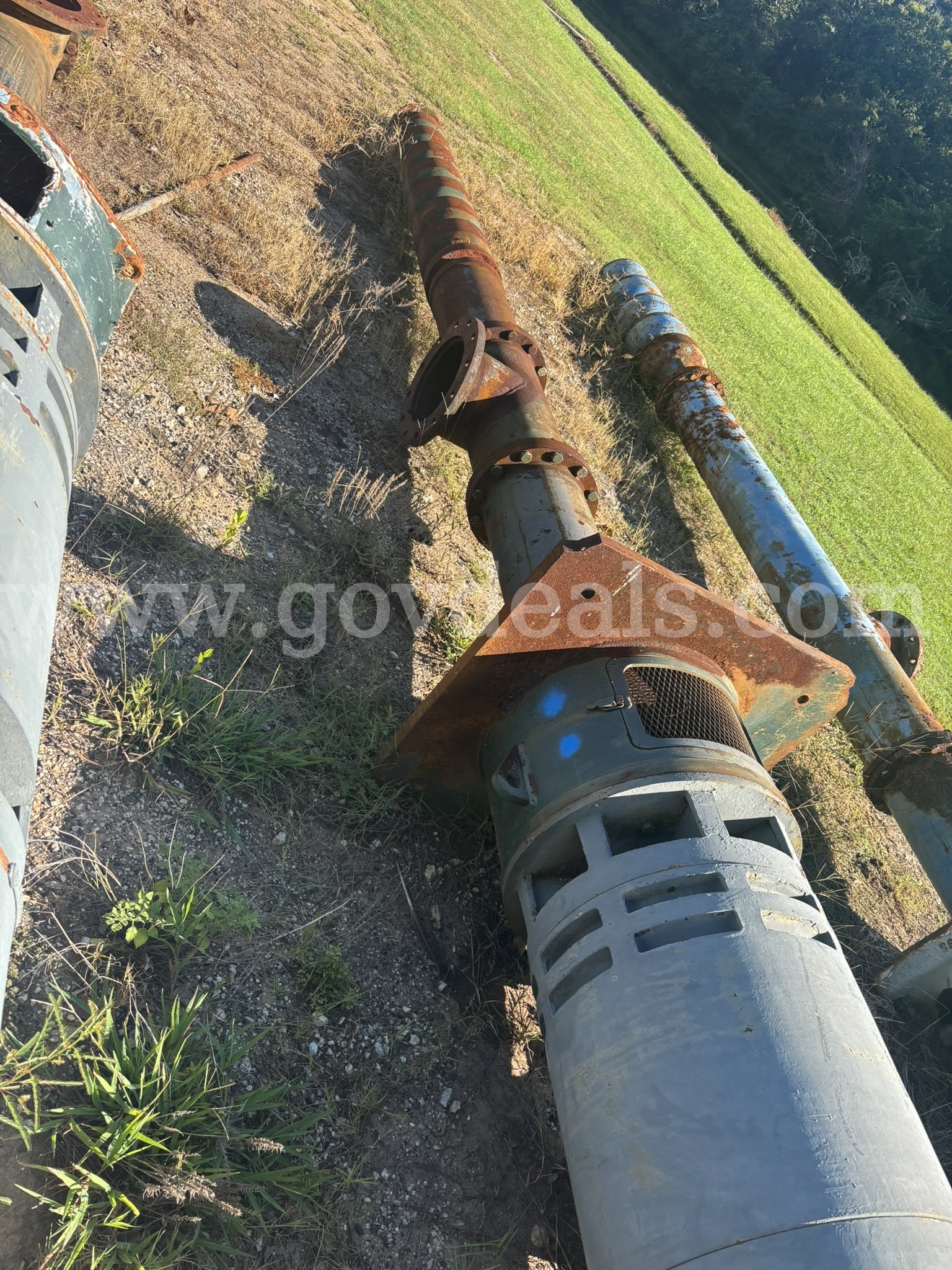 High Service Pump from water filter plant GE/ Wolf  Government Surplus Auction - Photo #2