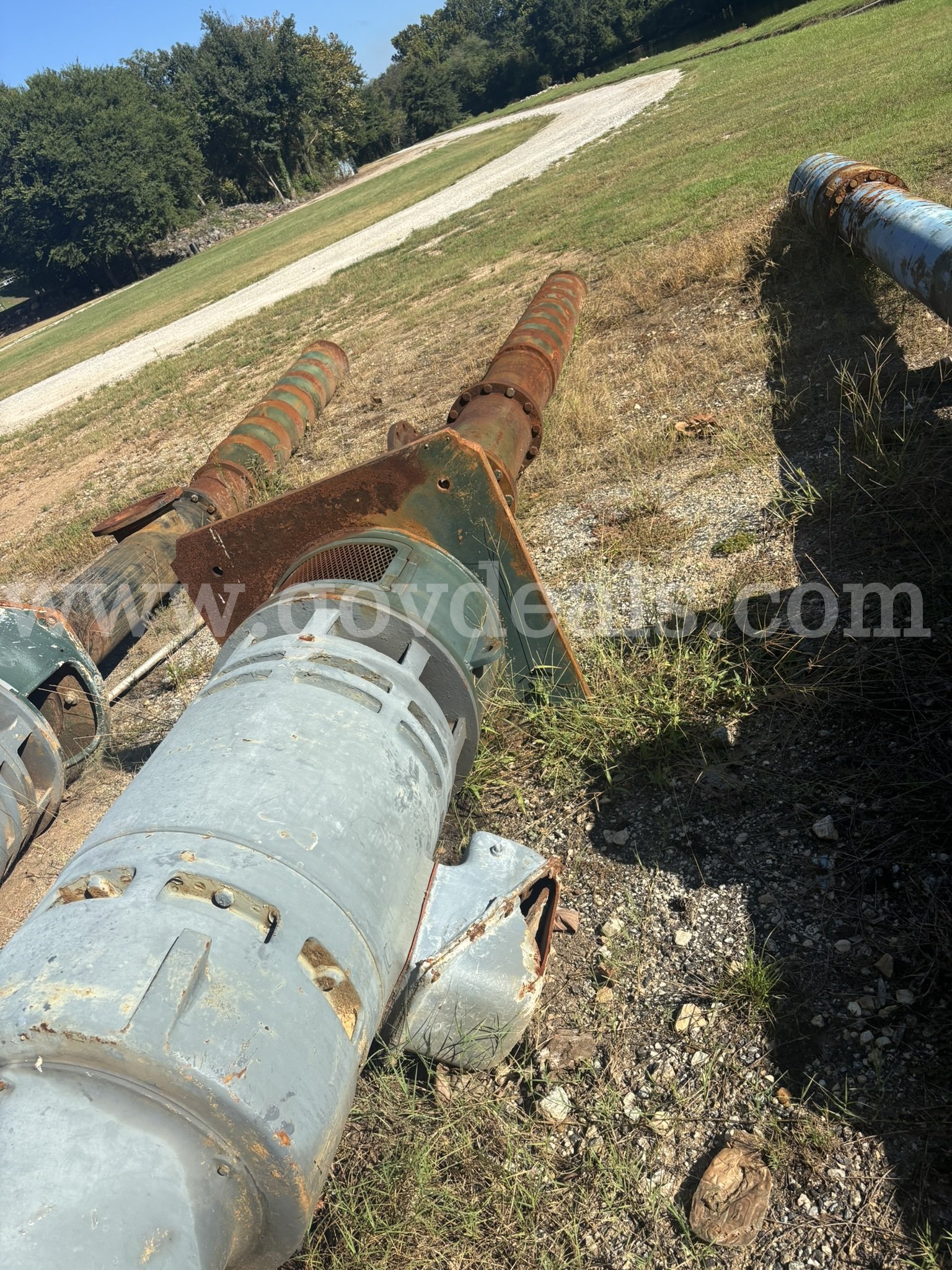 High Service Pump from water filter plant GE/ Wolf  Government Surplus Auction - Photo #3