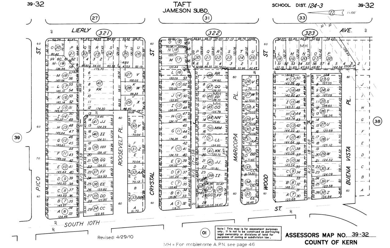 Corner, Undeveloped Lot in Residential Taft, CA   Government Surplus Auction - Photo #3