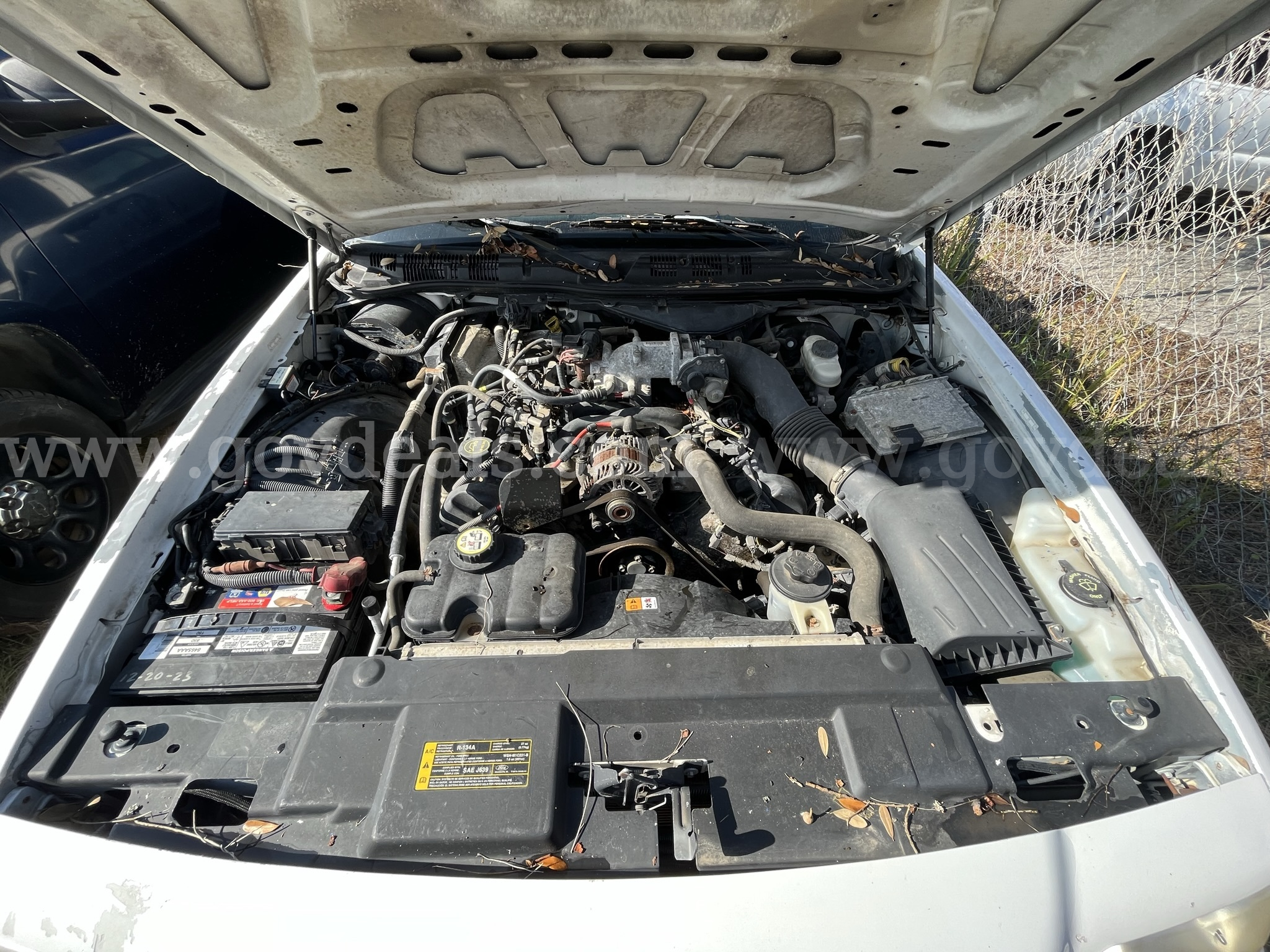 2008 FORD CROWN VICTORIA, RETIRED POLICE VEHICLE FORD CROWN VICTORIA Government Surplus Auction - Photo #2
