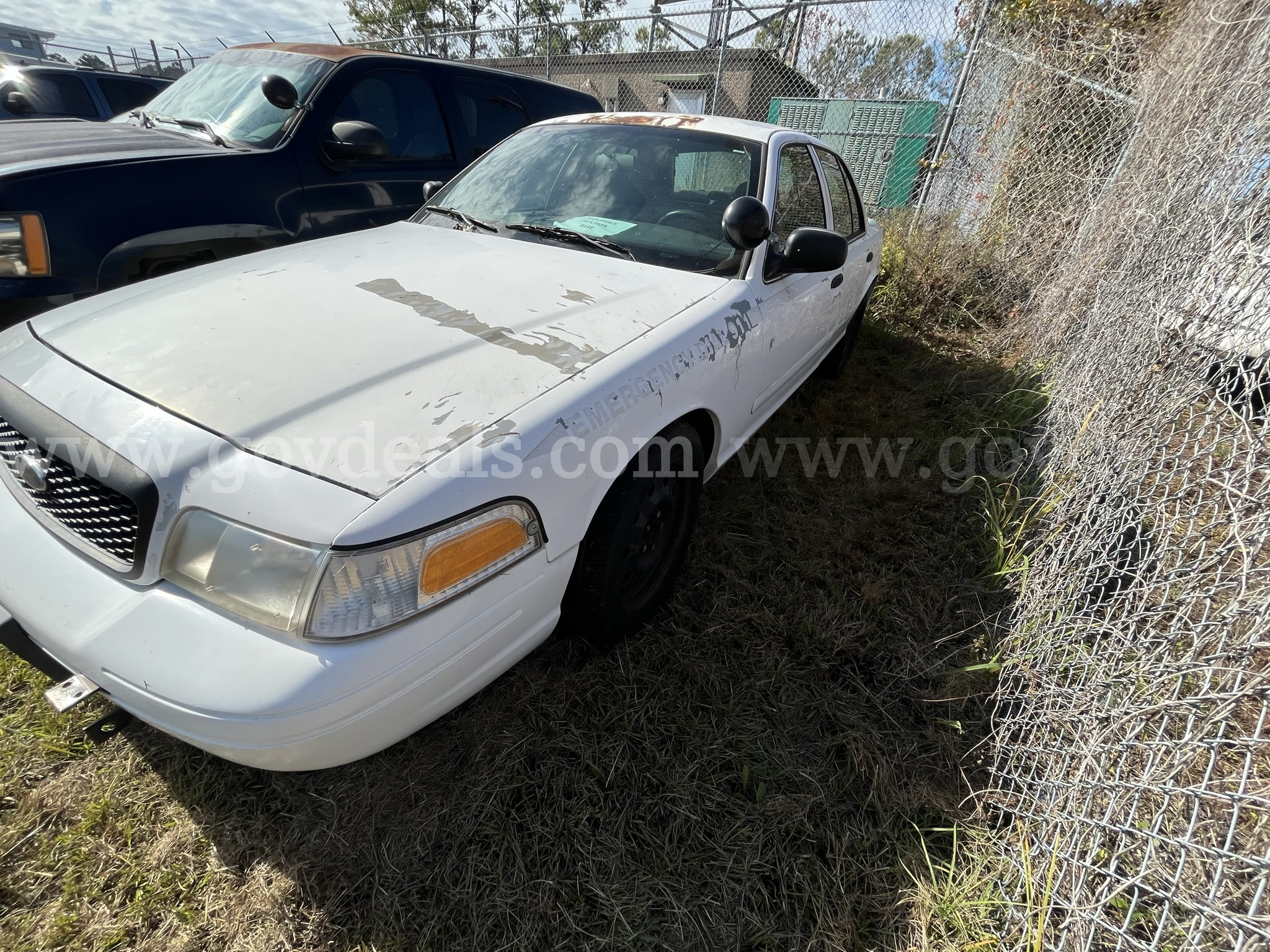 2008 FORD CROWN VICTORIA, RETIRED POLICE VEHICLE FORD CROWN VICTORIA Government Surplus Auction - Photo #3