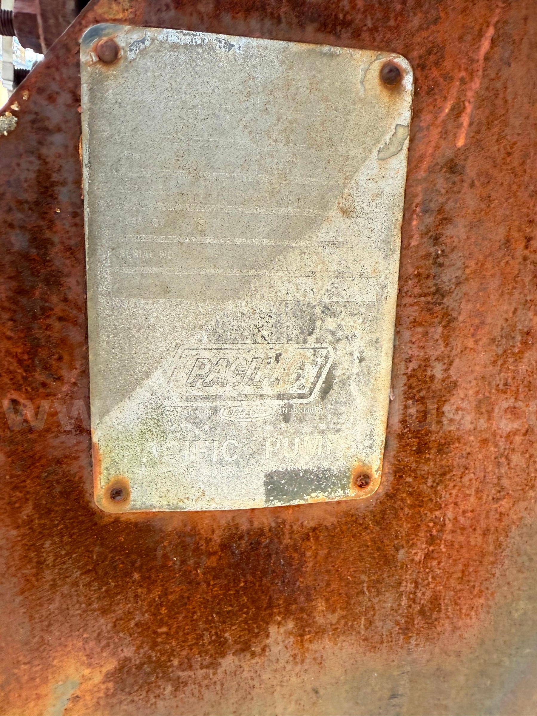 Pumps, Multistage Boiler Feedwater, Pacific 2-1.5, 422gmp, Type JTC, Qty 2  422gmp Government Surplus Auction - Photo #10