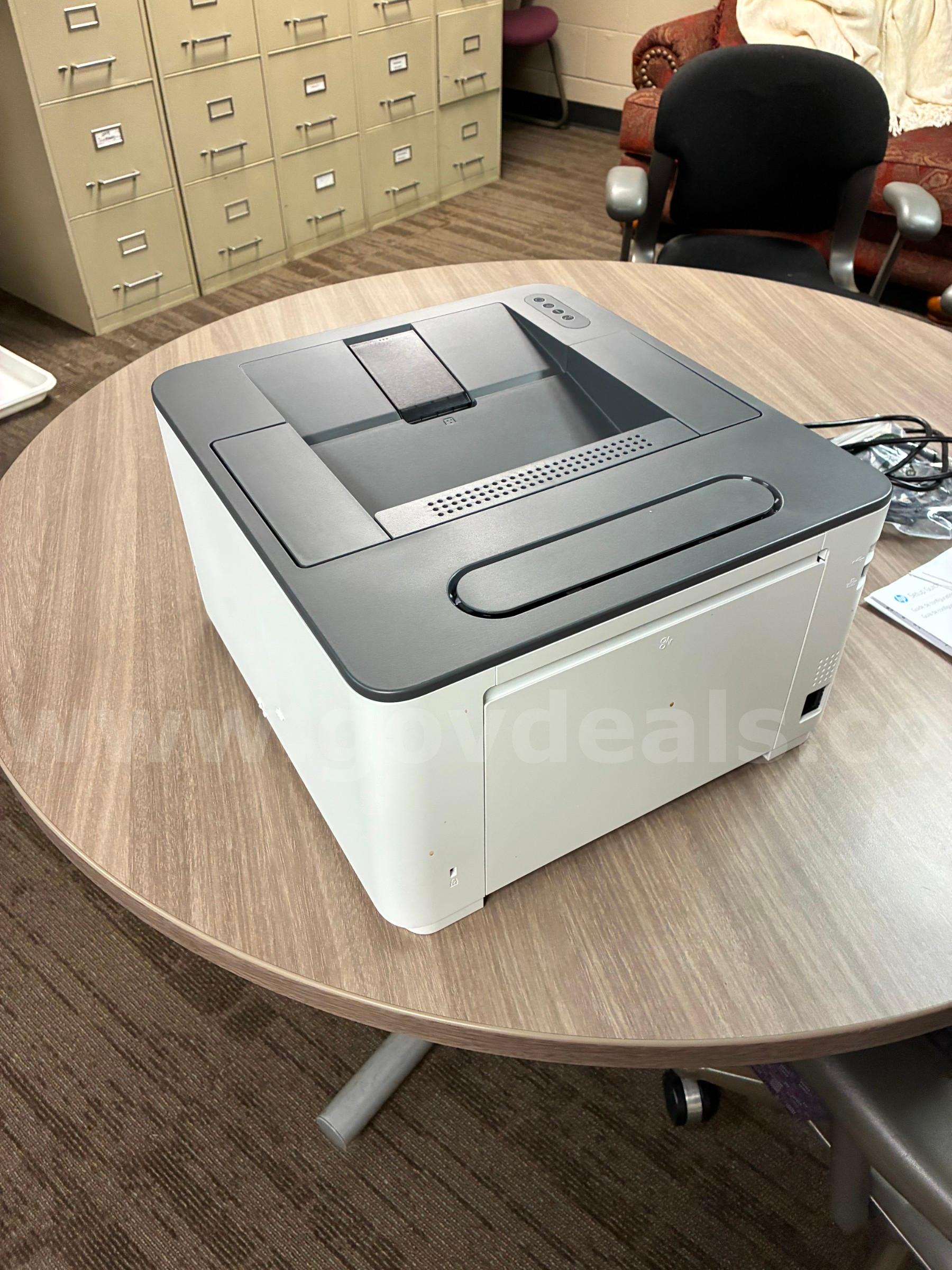 HP LaserJet Pro 3001dw Wireless Monochrome Laser Printer w/ Original Box  HP LaserJet Pro 3001dw Black & White Wireless HP 3001dw Government Surplus Auction - Photo #3