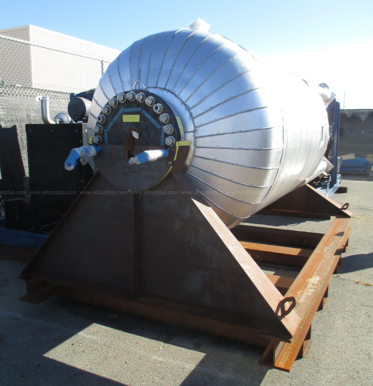 Stainless Process Systems Fuel Run Tank, 1700-Gallon Stainless Process Systems 1700 Government Surplus Auction - Photo #2