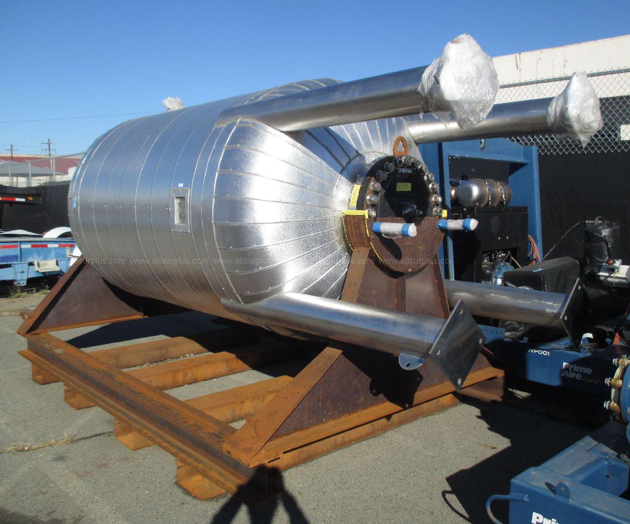 Stainless Process Systems Fuel Run Tank, 1700-Gallon Stainless Process Systems 1700 Government Surplus Auction - Photo #3