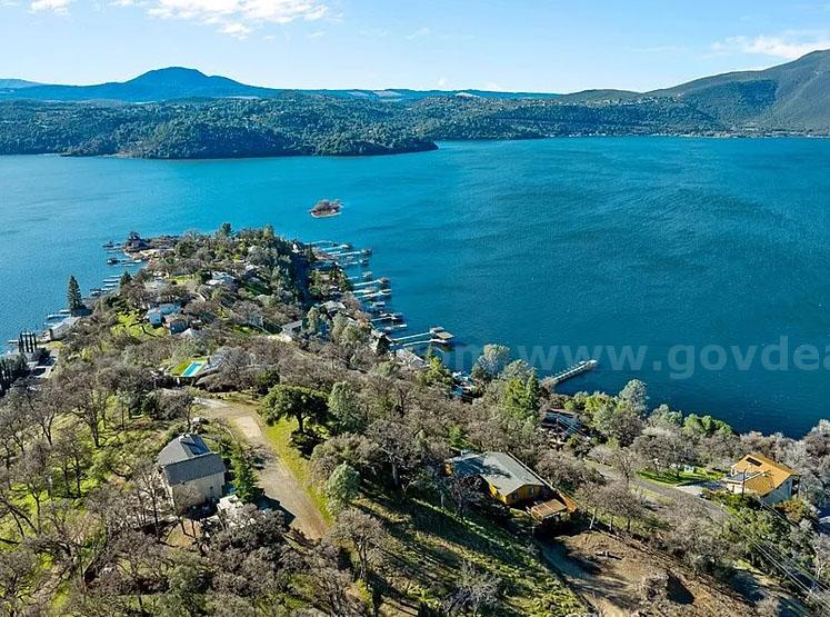 Clearlake, California - Panoramic, Lake View Lot Overlooking Vineyard!   Government Surplus Auction - Photo #2