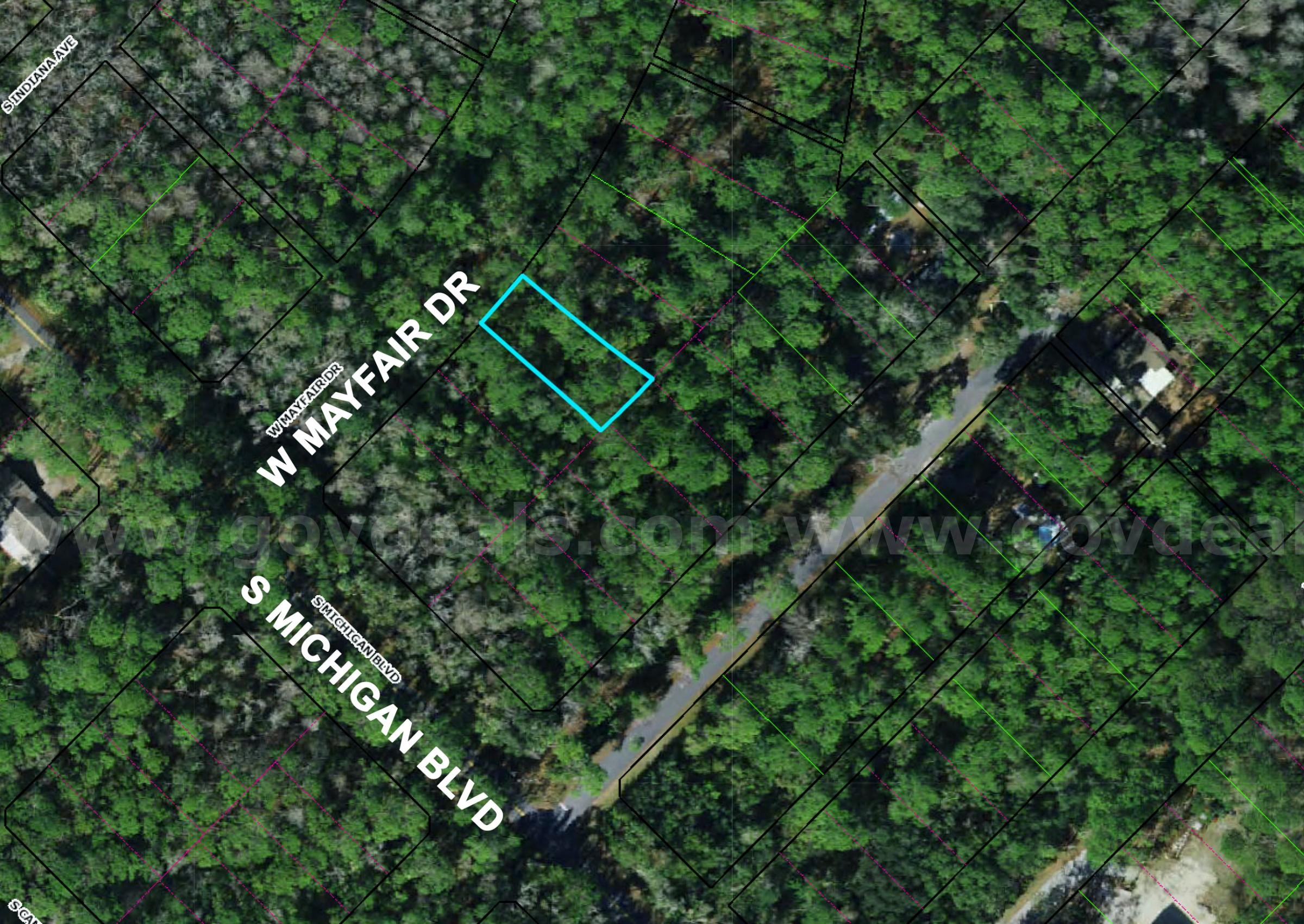 Homosassa, Florida - Res Lot - Mobile Homes Allowed - Near Homosassa Springs!   Government Surplus Auction - Photo #2