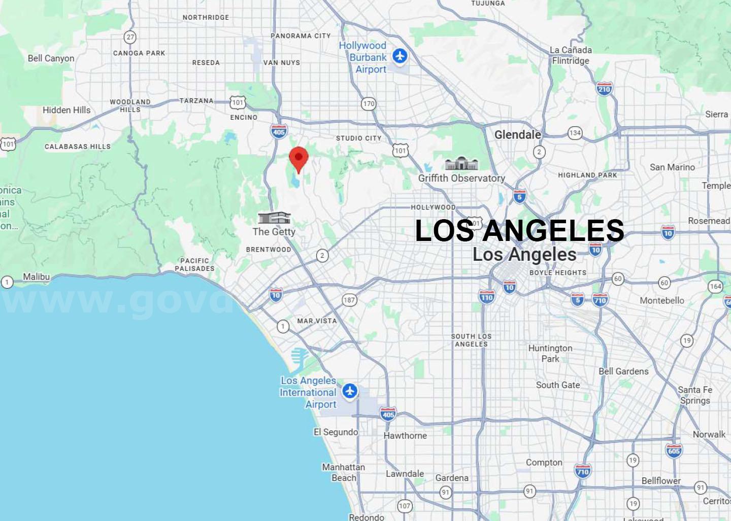 Bel Air, California - Vacant Lot - In Gorgeous Million Dollar Community!   Government Surplus Auction - Photo #6
