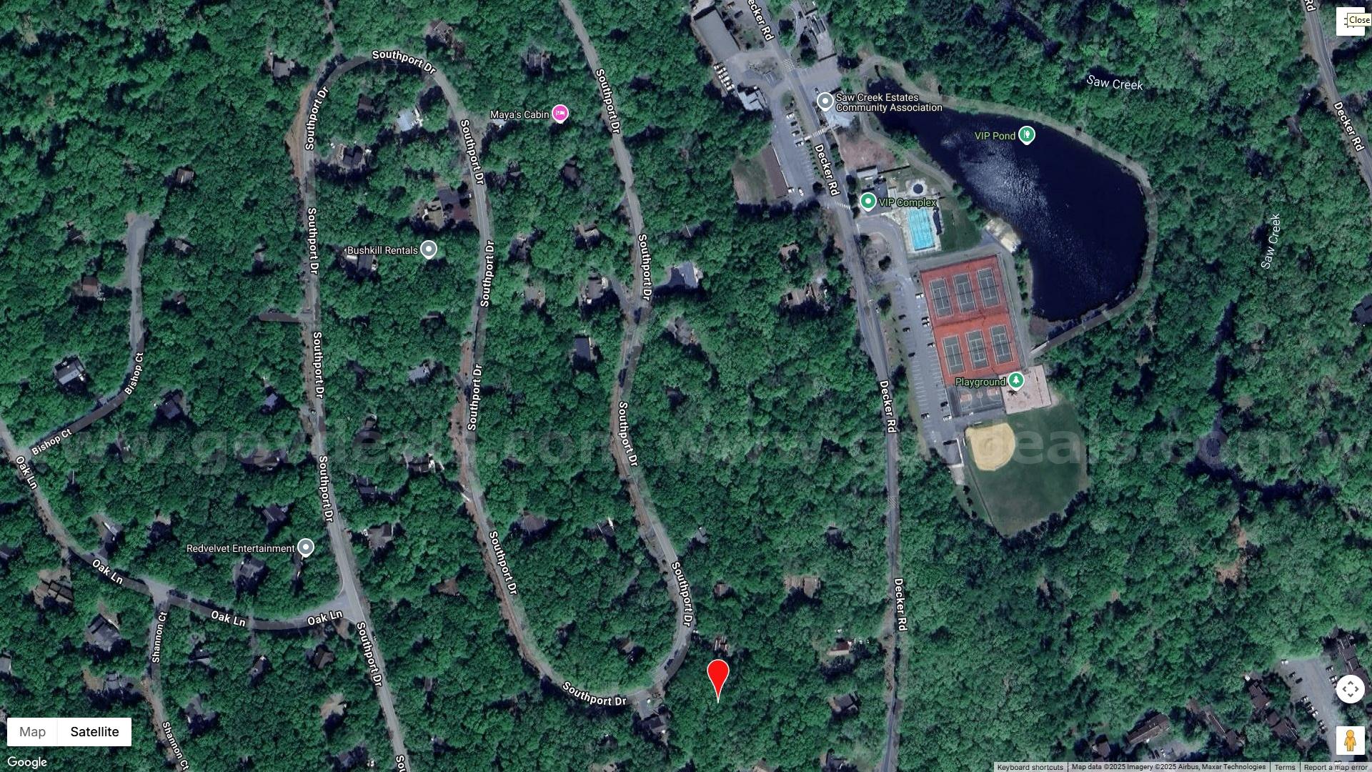Prime Half-Acre Build Lot in Saw Creek Estates — Woods, Privacy & Resort Amenities   Government Surplus Auction - Photo #5