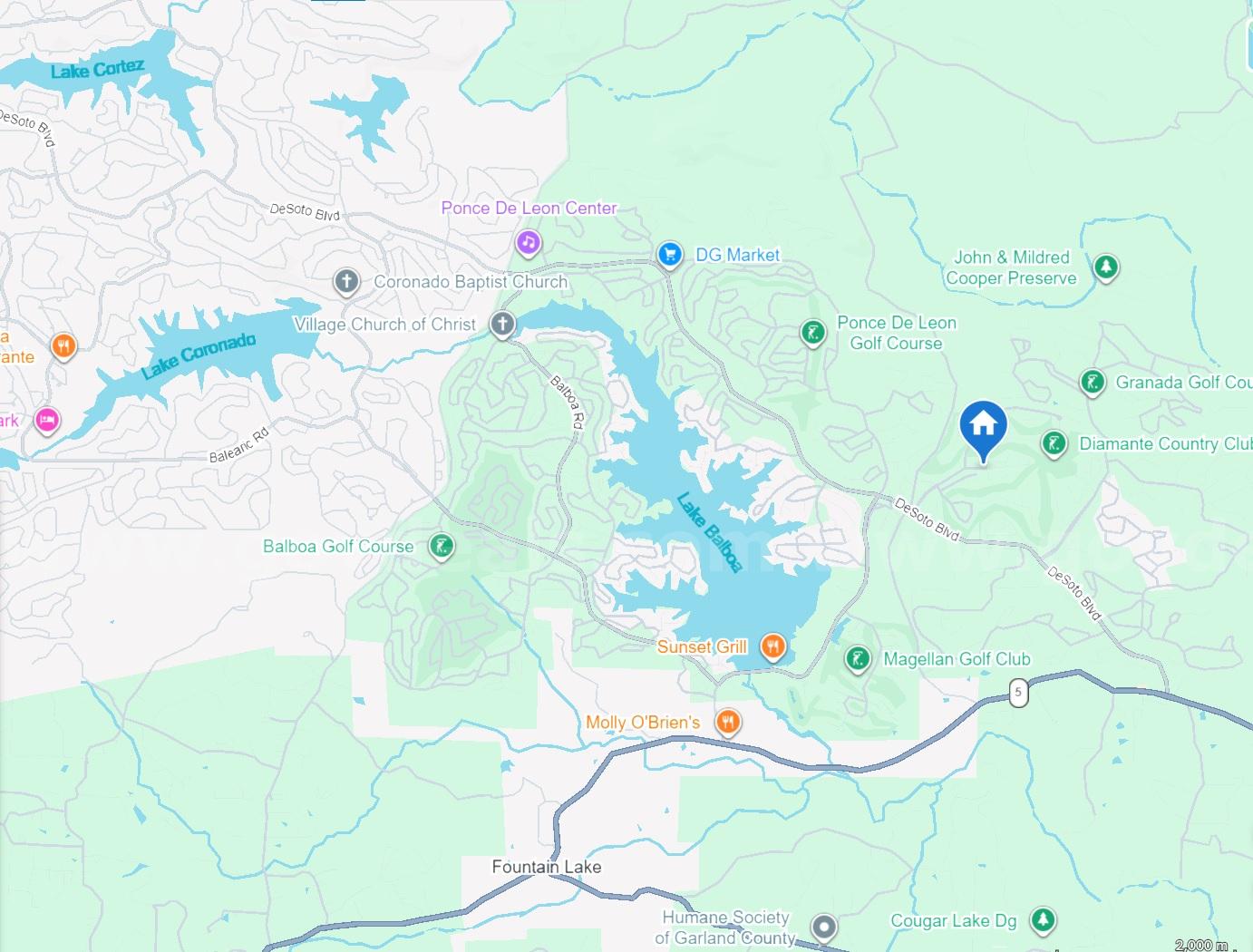 Liquidation Opportunity – Corner Lot Near Diamante Country Club | Premium Golf Community Parcel in Hot Springs Village   Government Surplus Auction - Photo #5