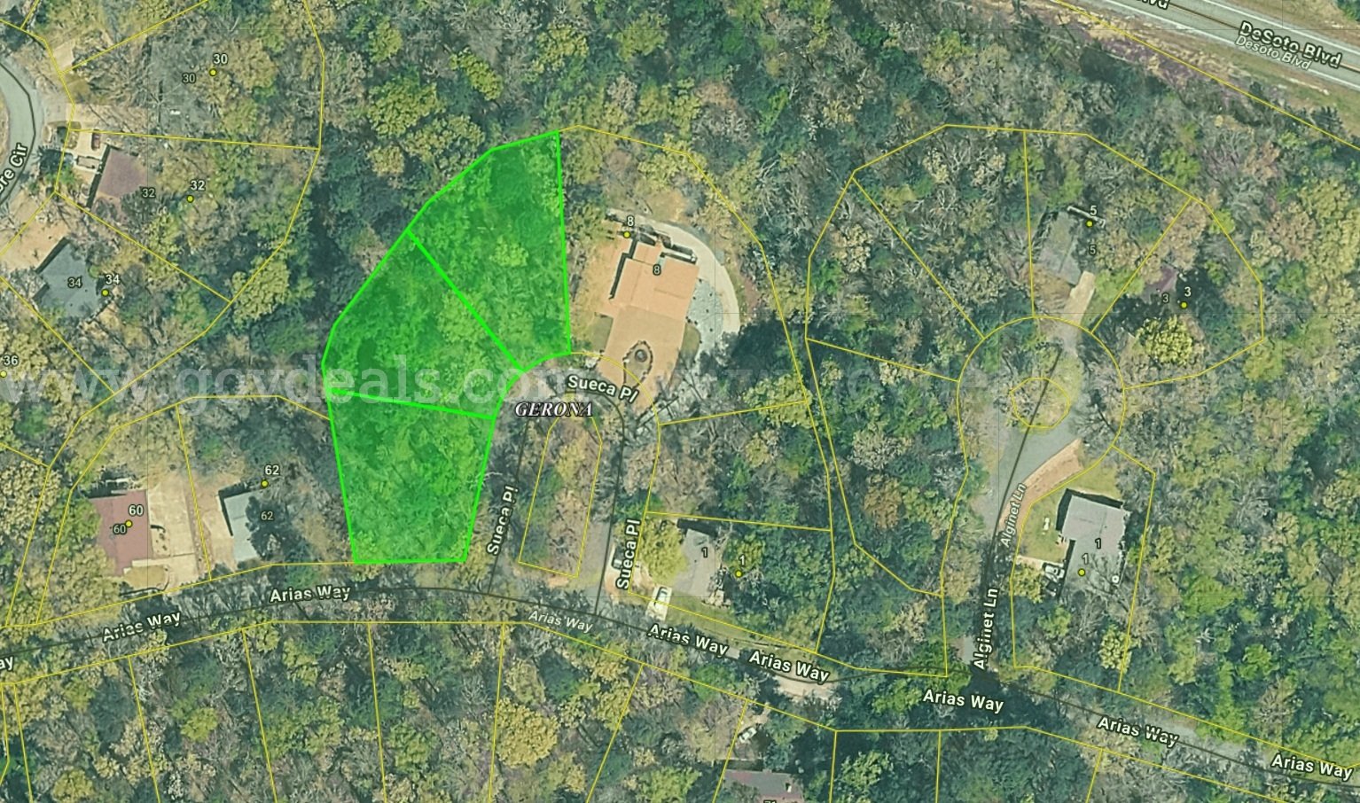 Immediate Liquidation – Triple Cul-de-Sac Lots Near Lake Cortez & Trails | Rare 0.81 Acre Package in Hot Springs Village