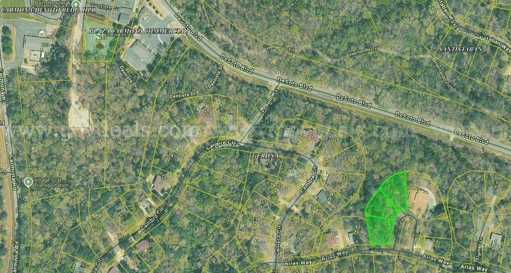 Immediate Liquidation – Triple Cul-de-Sac Lots Near Lake Cortez & Trails | Rare 0.81 Acre Package in Hot Springs Village   Government Surplus Auction - Photo #3
