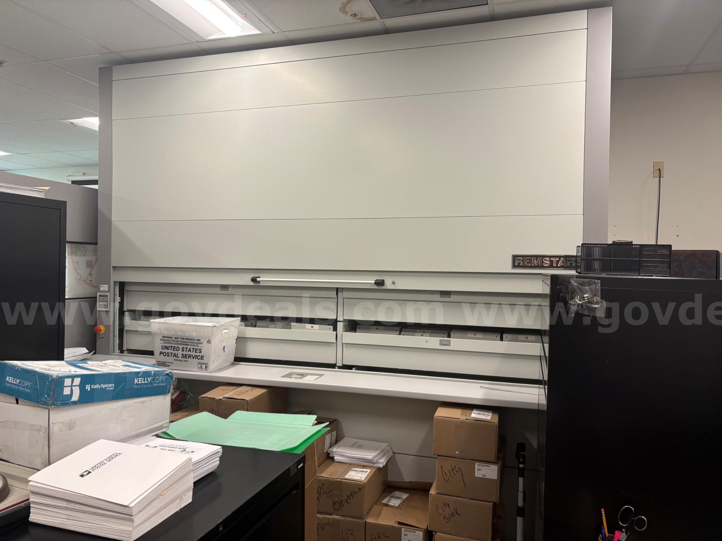 Kardex Remstar Lektriever Automated Vertical Carousel Filing System (Model SYS-120-1811-US) (CP# 1141893)