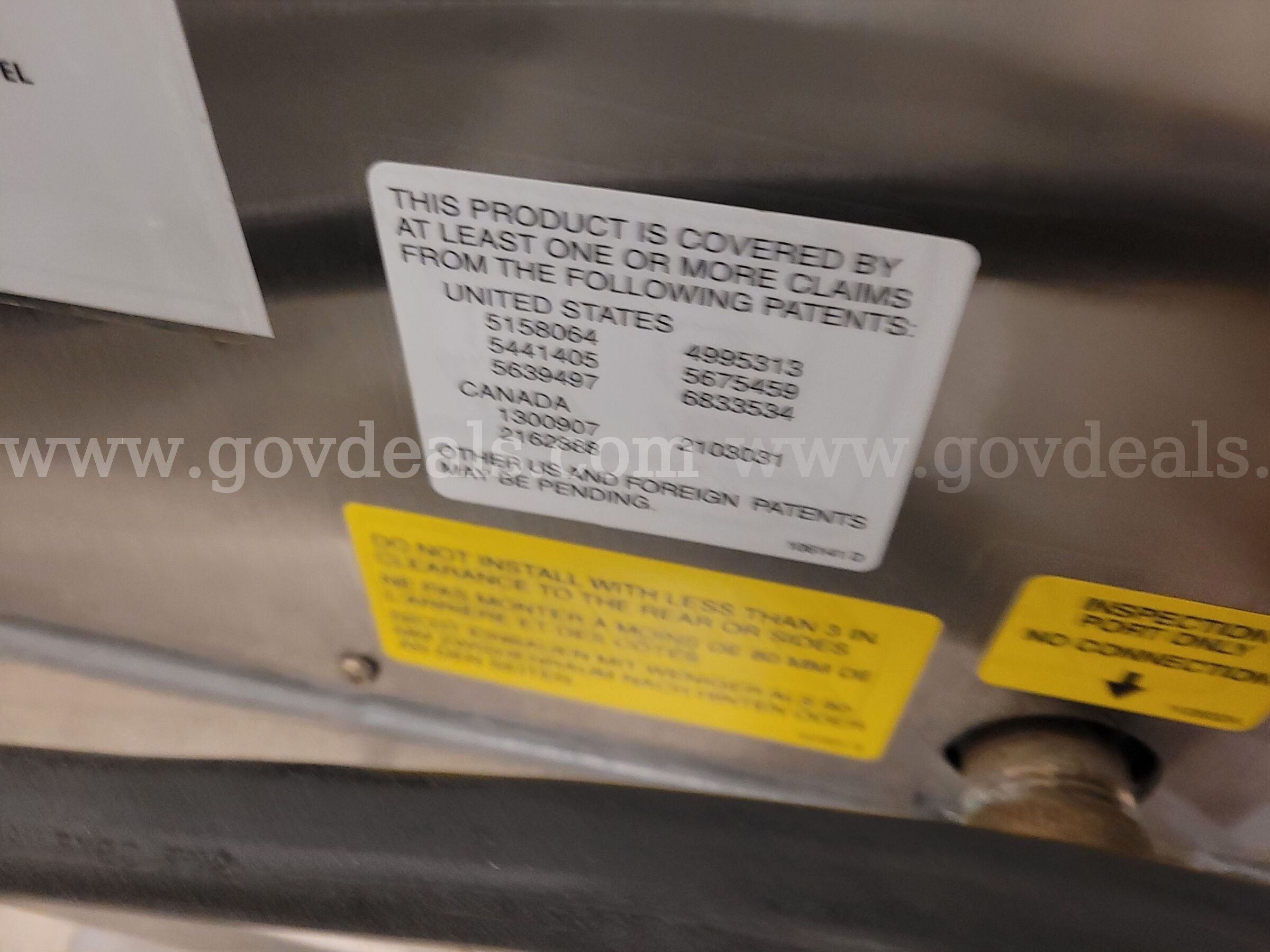 Cleveland SteamChef Commercial Countertop Steamer w/ Stand – Model 22CET6.1 Cleveland 22CET6.1 Government Surplus Auction - Photo #4