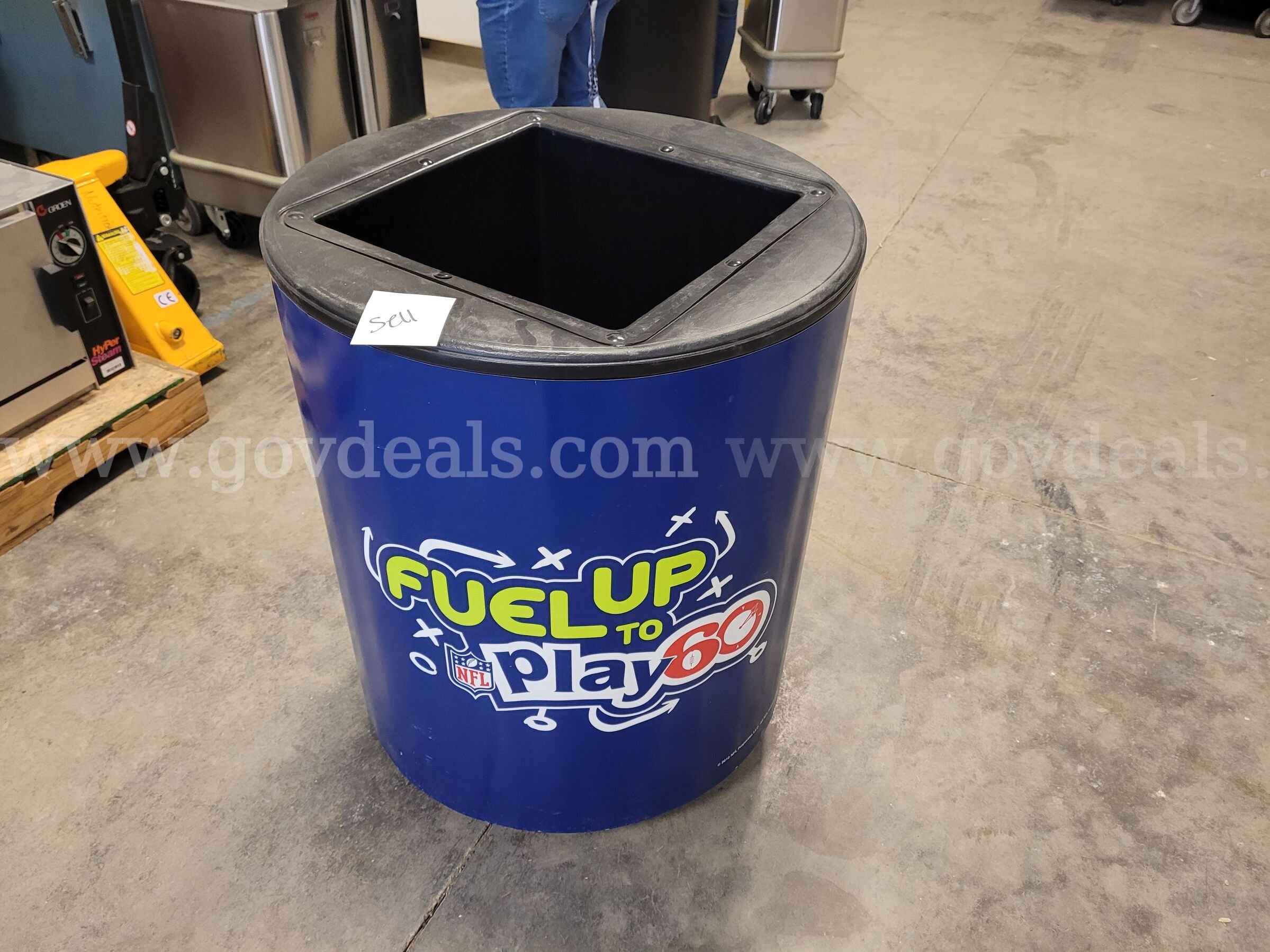 Lot of 2 Rolling Beverage Coolers / Drink Stations