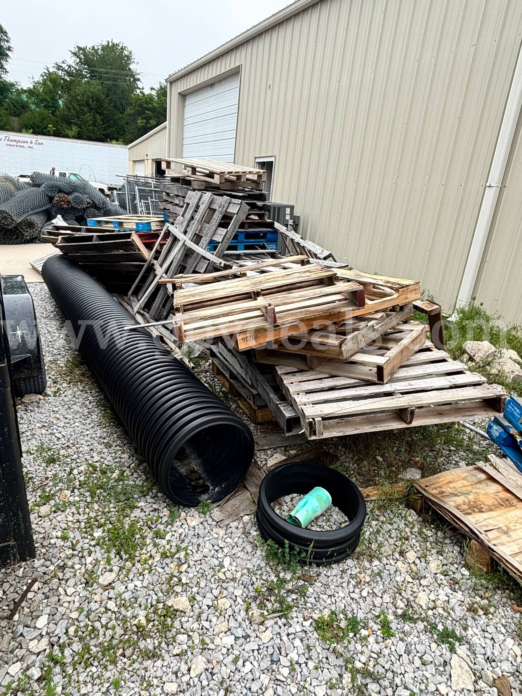 Surplus – Lot of Mixed Wooden Shipping Pallets (Approx. 40–50)   Government Surplus Auction - Photo #3