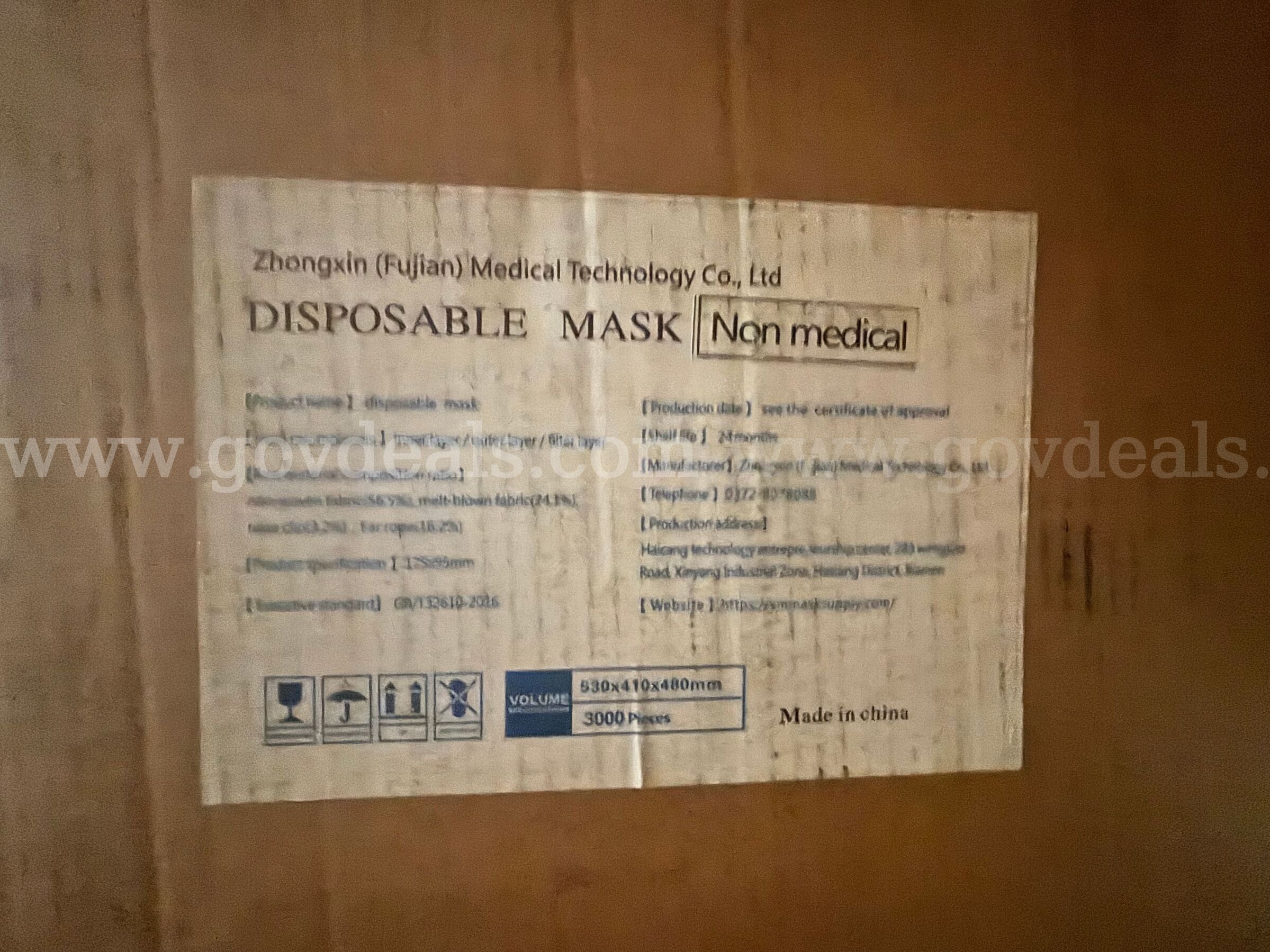 Large Bulk Lot – New Face Masks (Disposable & Reusable) – COVID Surplus