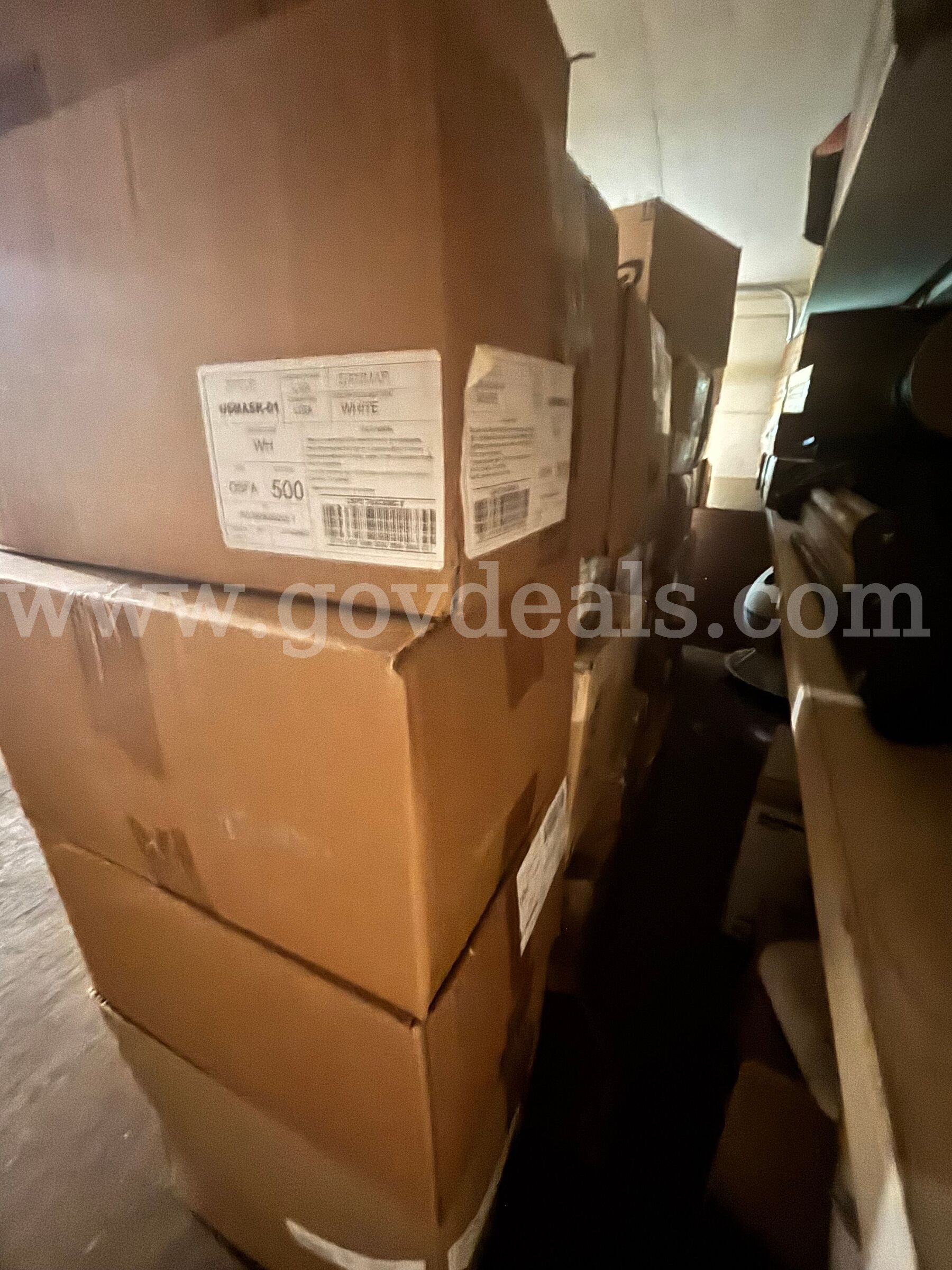 Large Bulk Lot – New Face Masks (Disposable & Reusable) – COVID Surplus Case  Government Surplus Auction - Photo #4