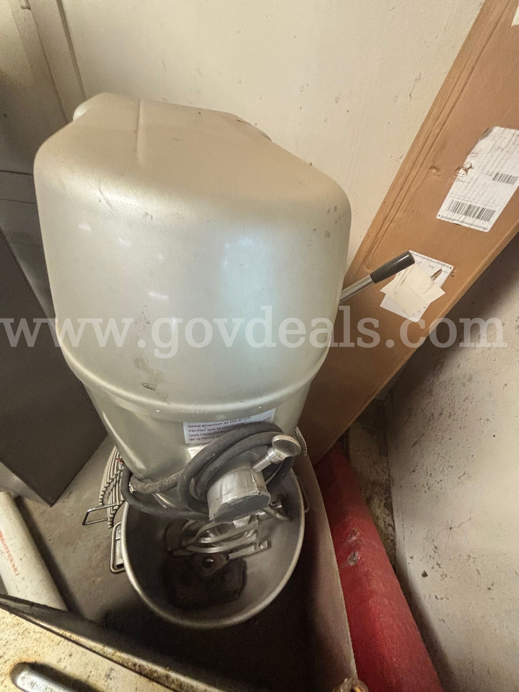 Eurodib M60A Commercial Mixer & Grinder (3-Phase, Untested)   Government Surplus Auction - Photo #3