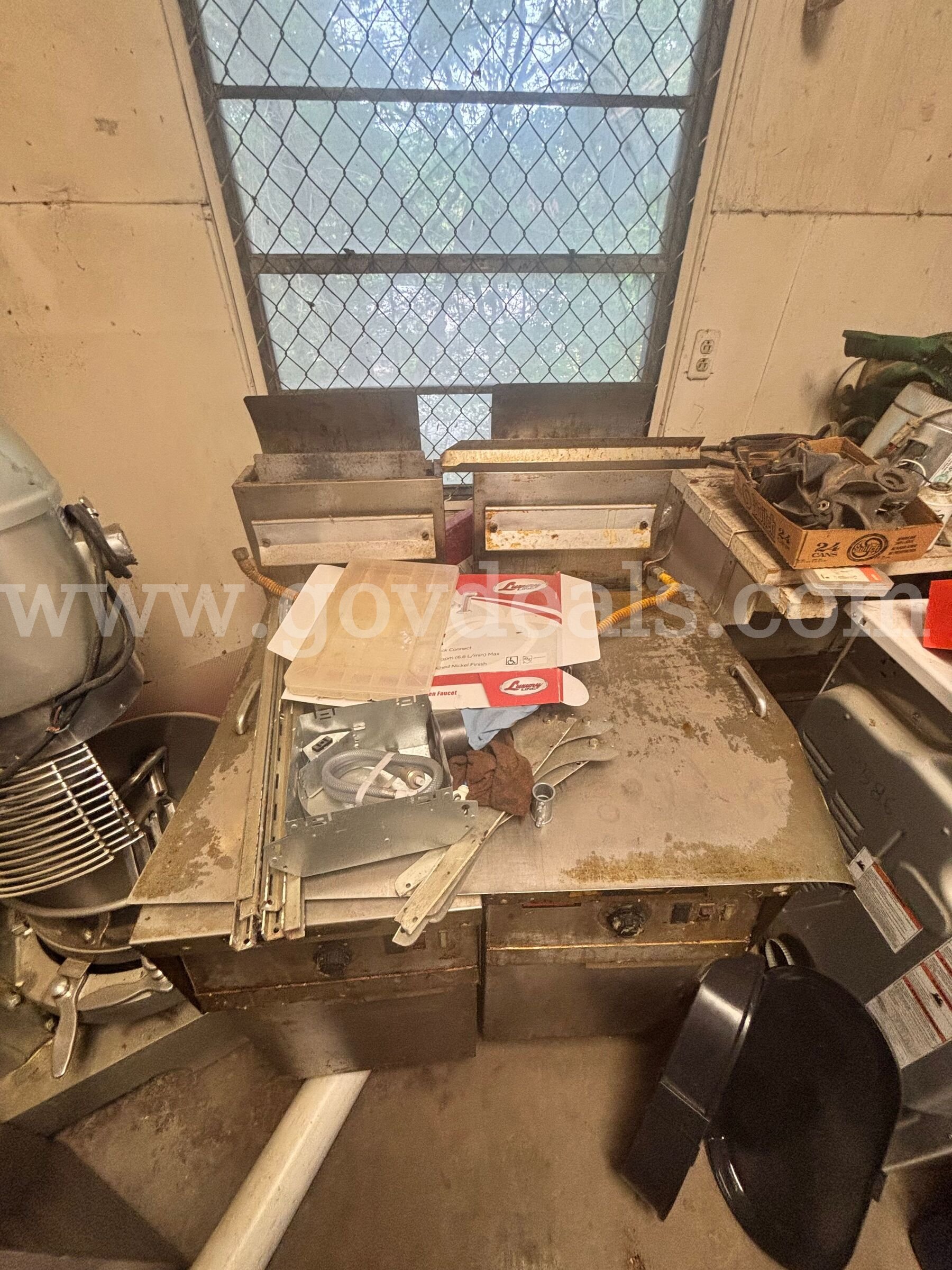 Lot of (2) Frymaster Commercial Electric Deep Fryers (Untested)