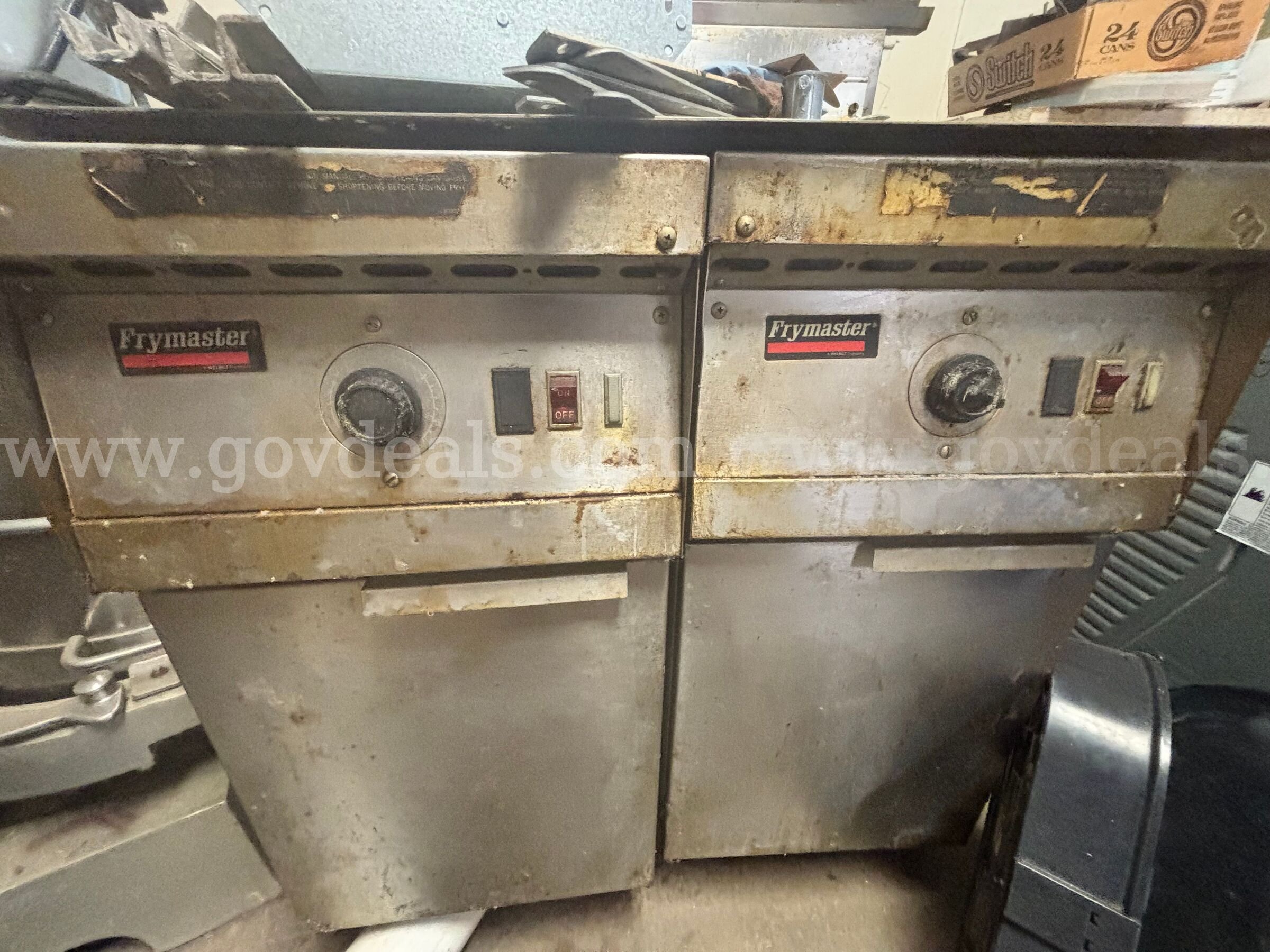 Lot of (2) Frymaster Commercial Electric Deep Fryers (Untested)   Government Surplus Auction - Photo #4