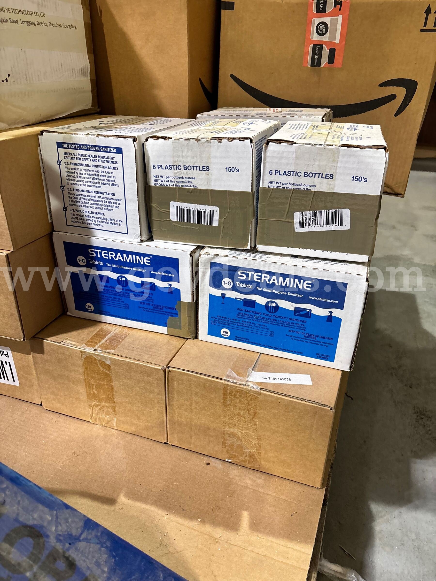 Trident Disinfect Sprayers / Chlorine Disinfectant Tablets Trident  Government Surplus Auction - Photo #2
