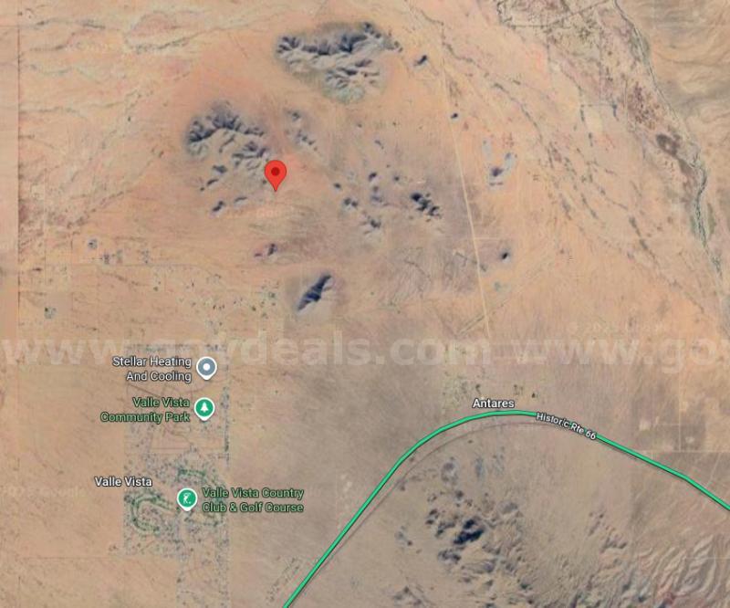 Lovely Valle Vista Mohave Arizona 0.19 Acre Corner Lot 5333  5333 Government Surplus Auction - Photo #3