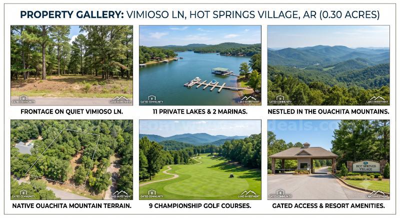 🌲 Prime 0.30-Acre Residential Lot on Cul-De-Sac in Hot Springs Village, AR